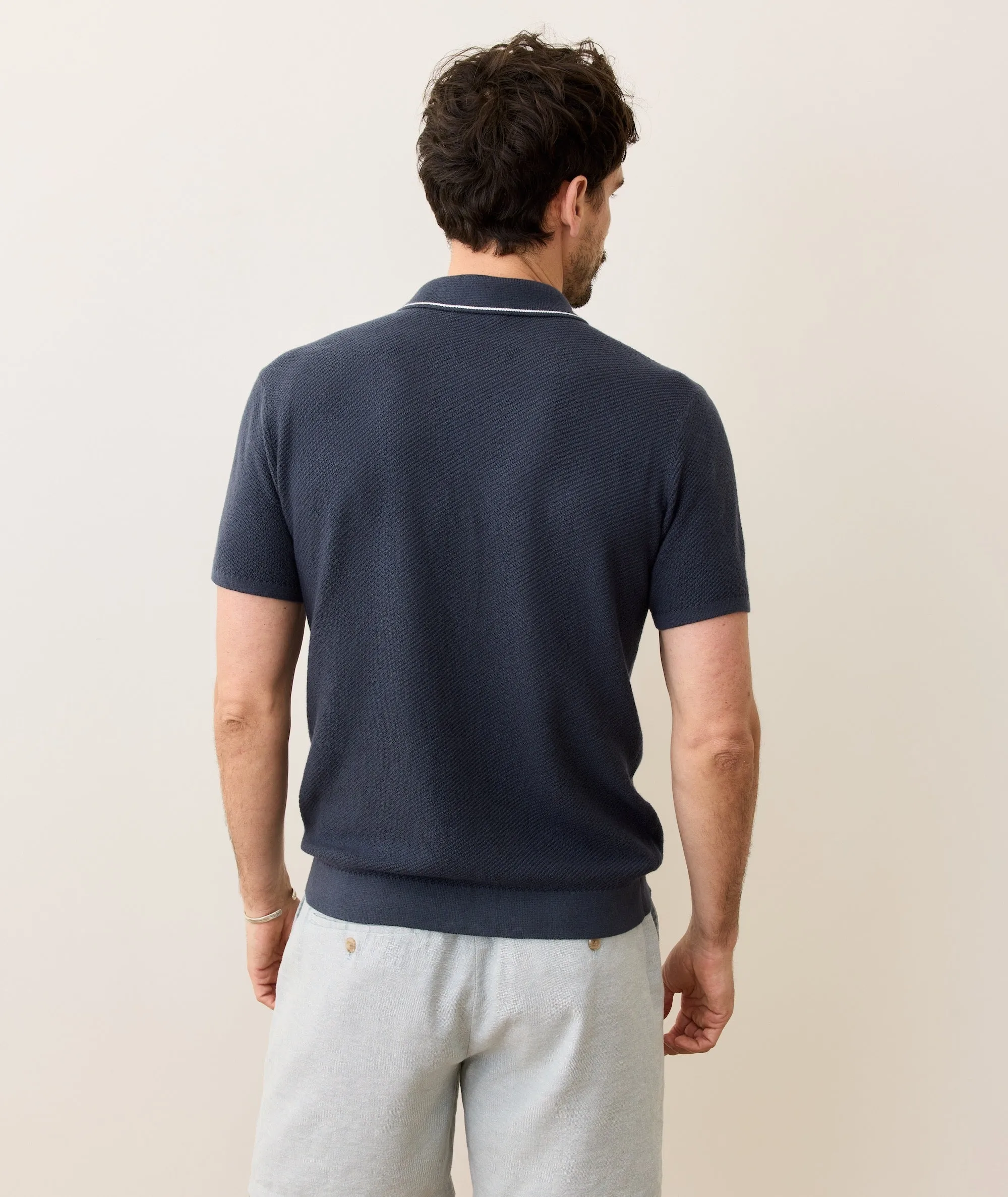 Greyson Sweater Polo sold by Marine Layer product image thumbnail 5