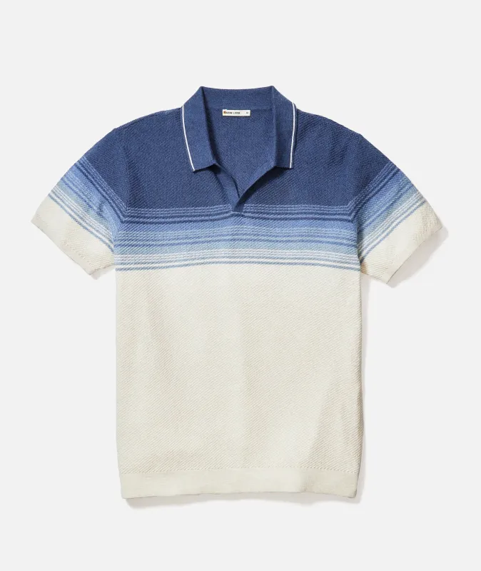 Greyson Sweater Polo sold by Marine Layer
