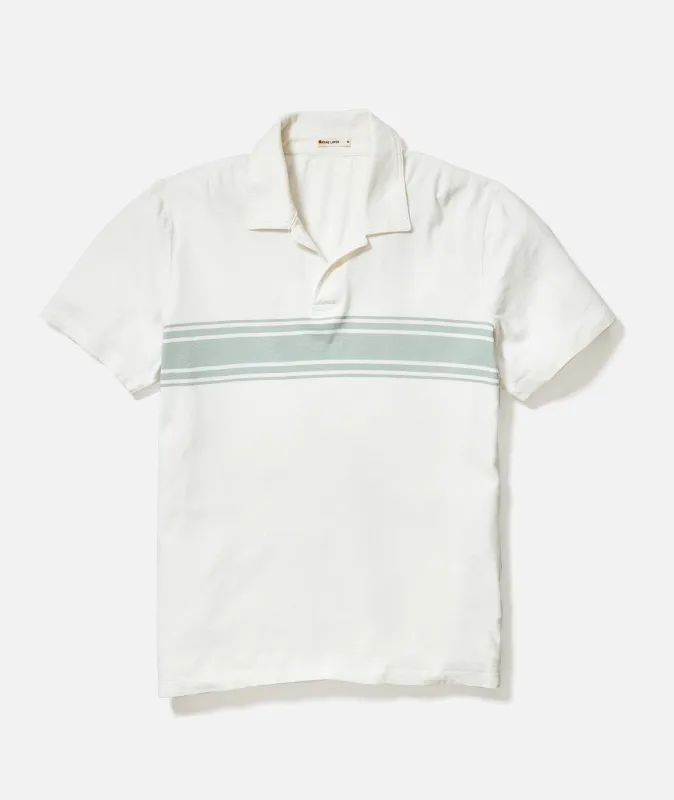 Hemp Resort Polo sold by Marine Layer