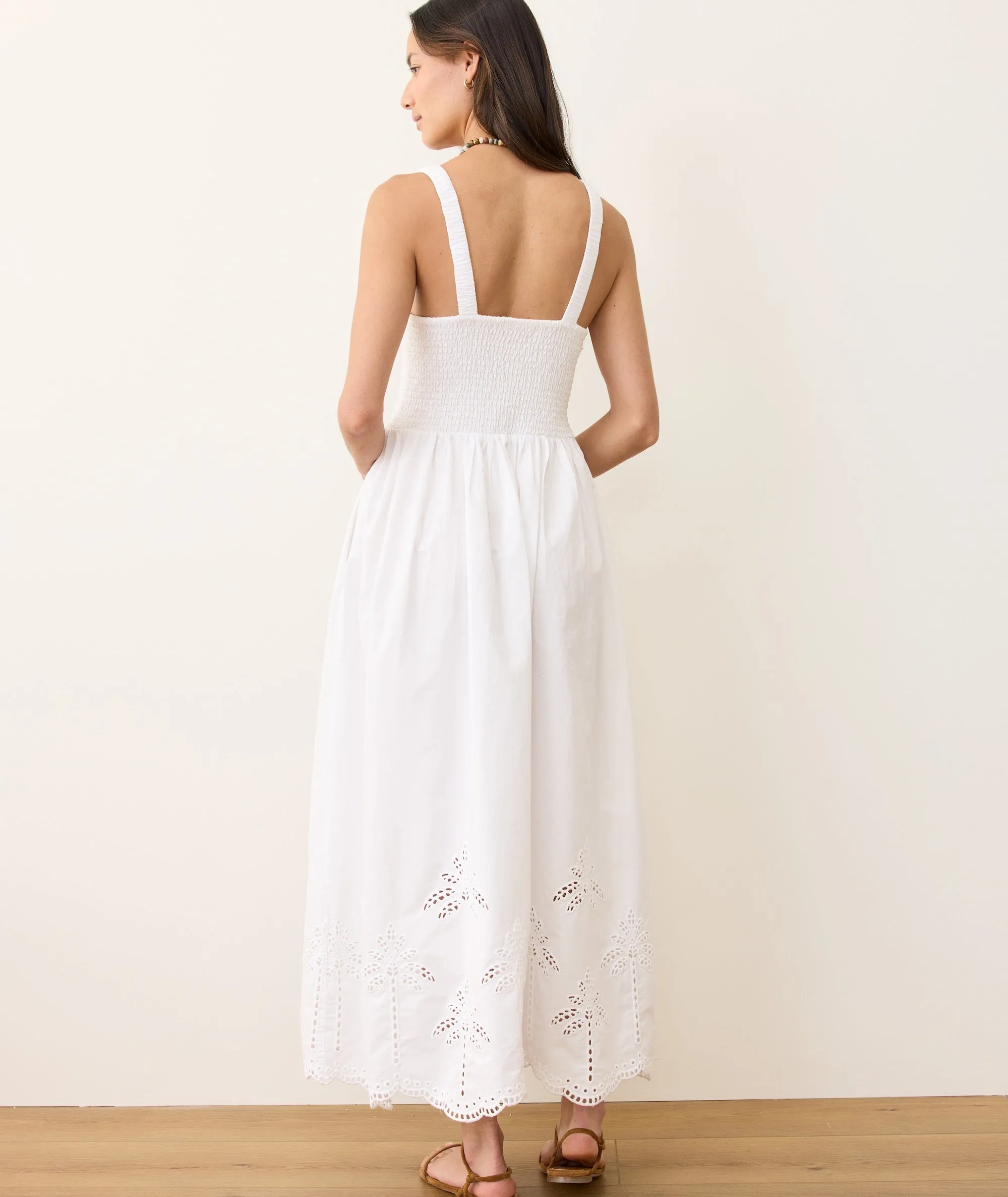 Selene Eyelet Maxi Dress sold by Marine Layer product image thumbnail 5
