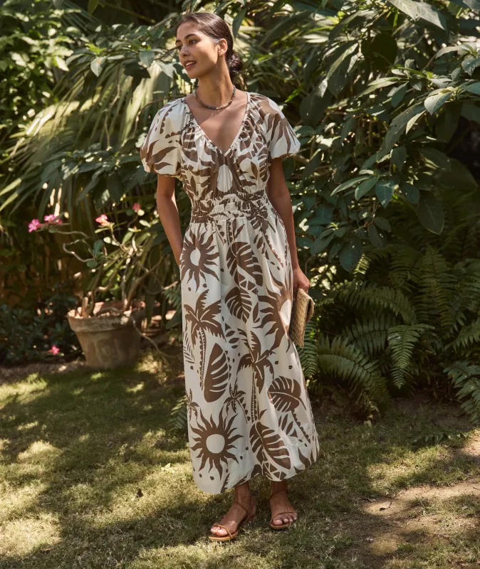 Emery Poplin Midi Dress sold by Marine Layer