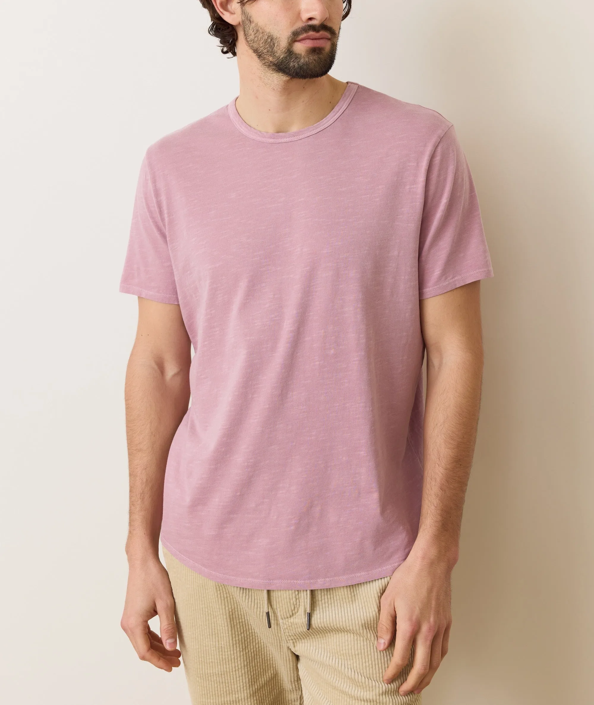 Tailored Crew Tee sold by Marine Layer product image thumbnail 2