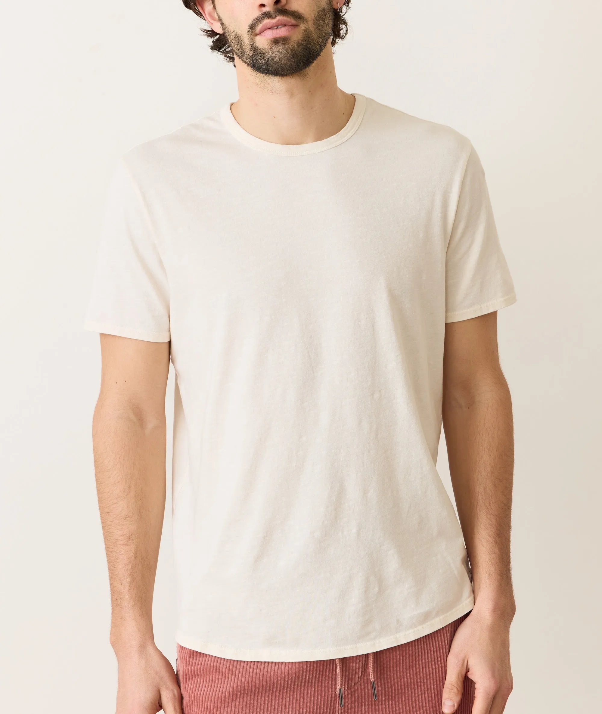 Tailored Crew Tee sold by Marine Layer product image thumbnail 2