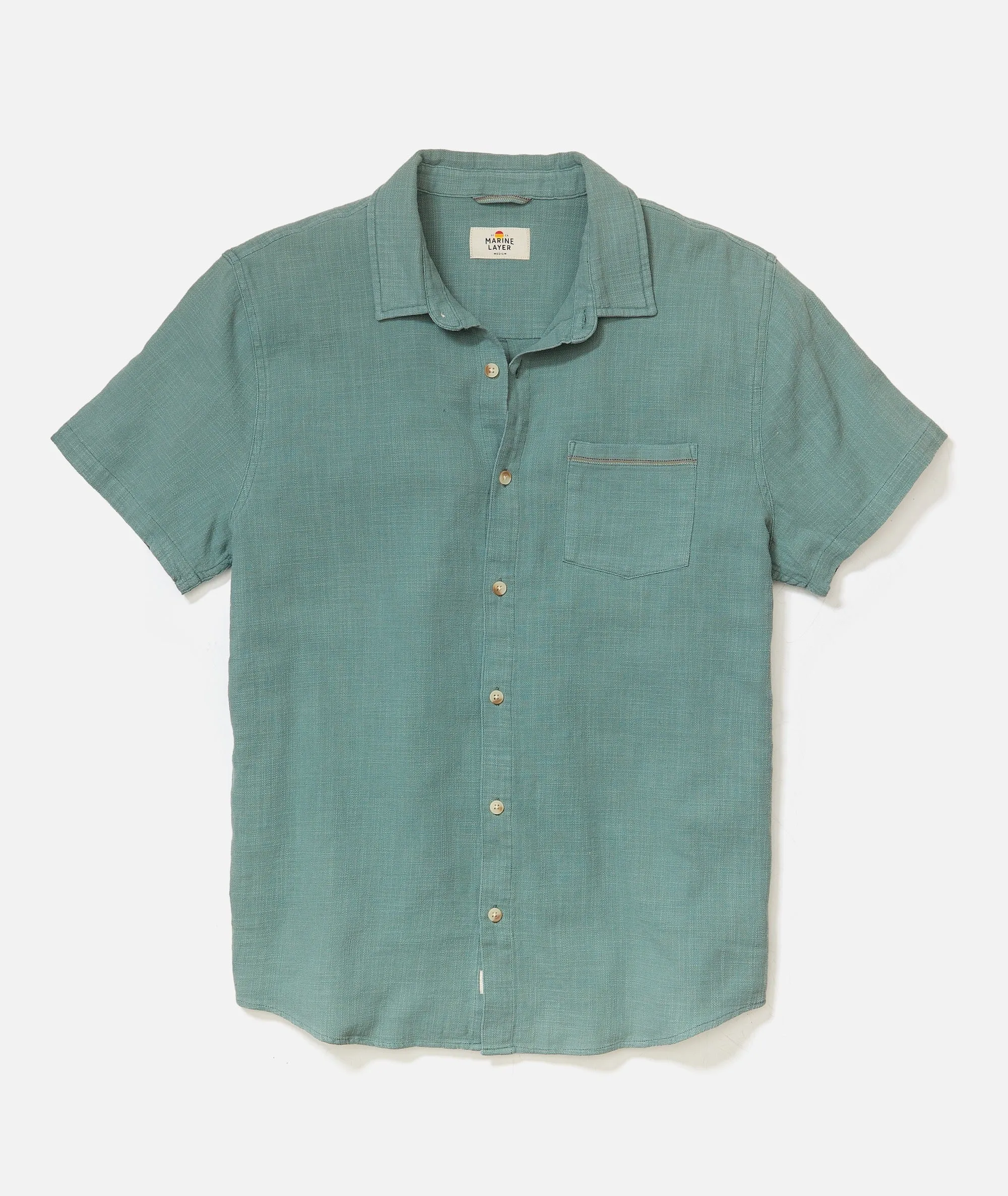 Stretch Selvage Short Sleeve Shirt sold by Marine Layer