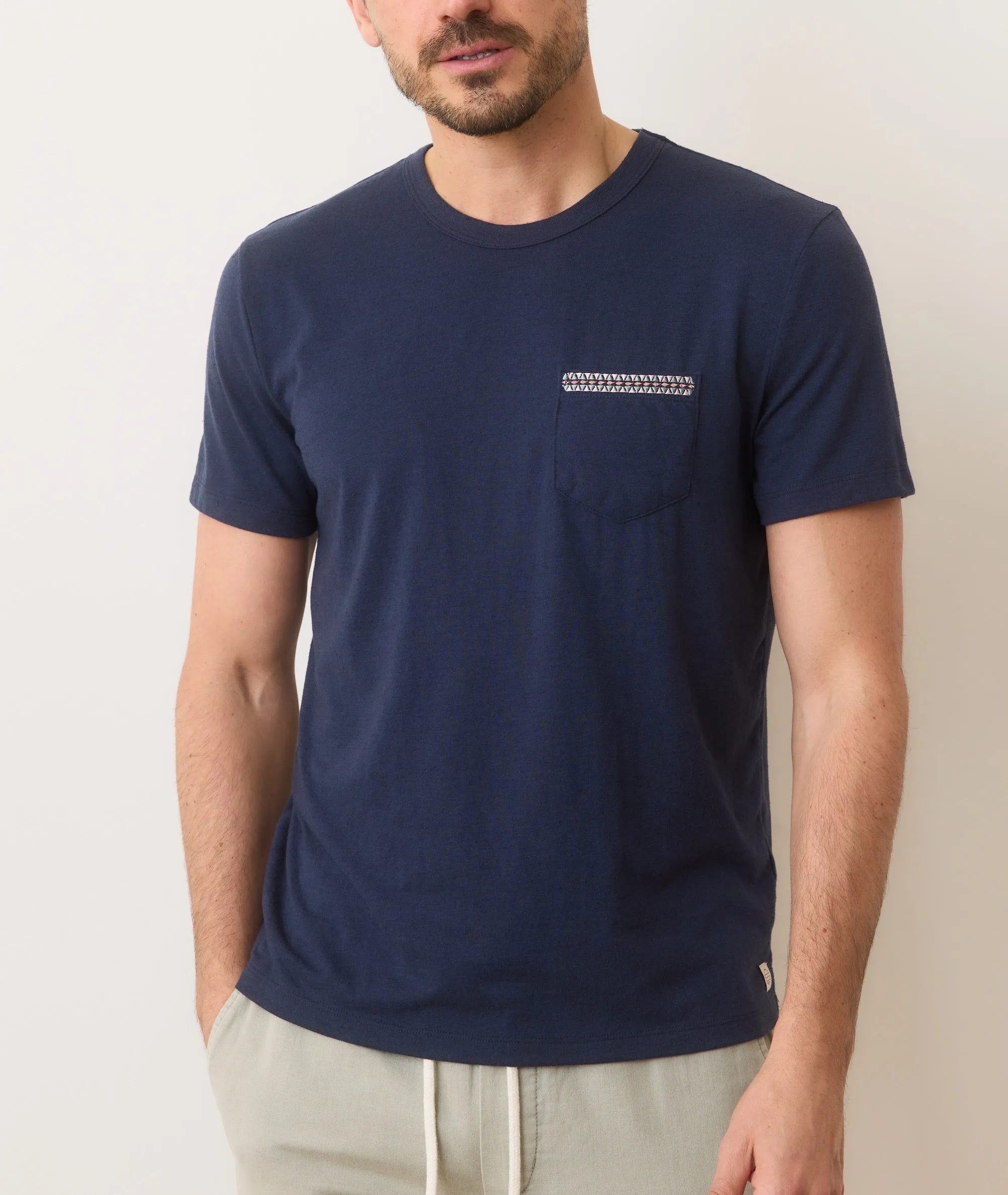 Signature Printed Pocket Tee sold by Marine Layer product image thumbnail 2