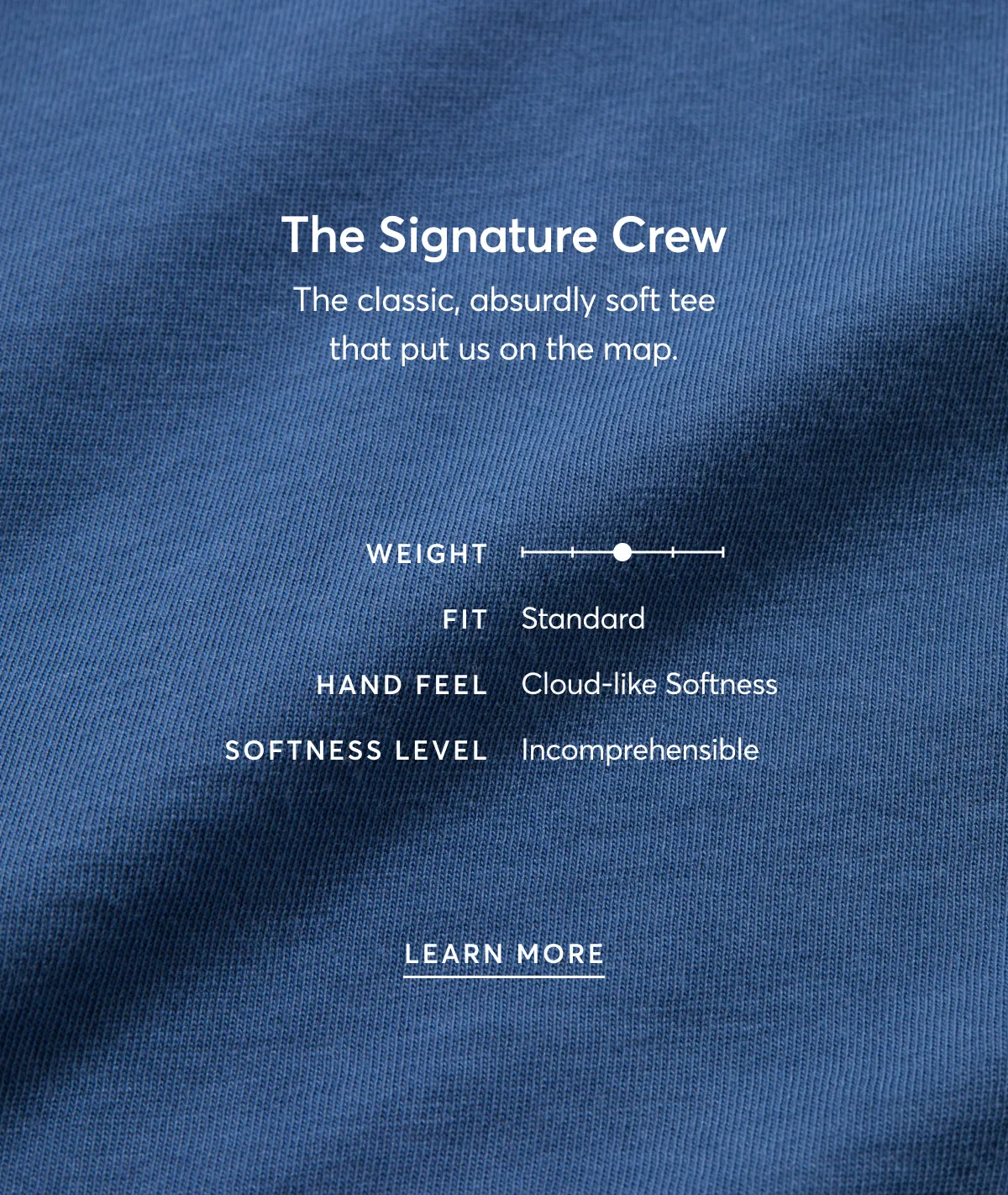 Signature Jacquard Crew Tee sold by Marine Layer product image thumbnail 4