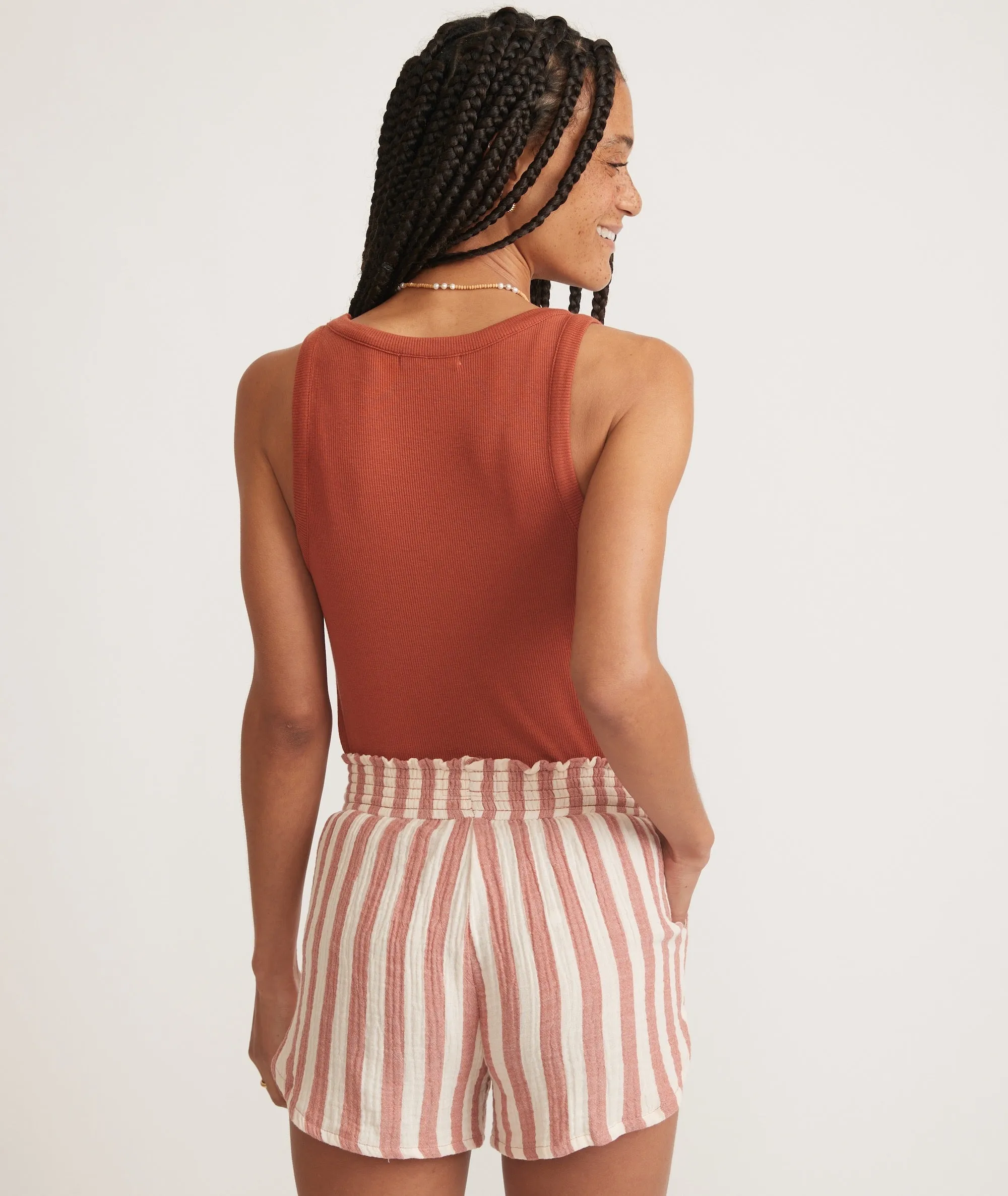 Lexi Rib Tank sold by Marine Layer product image thumbnail 5