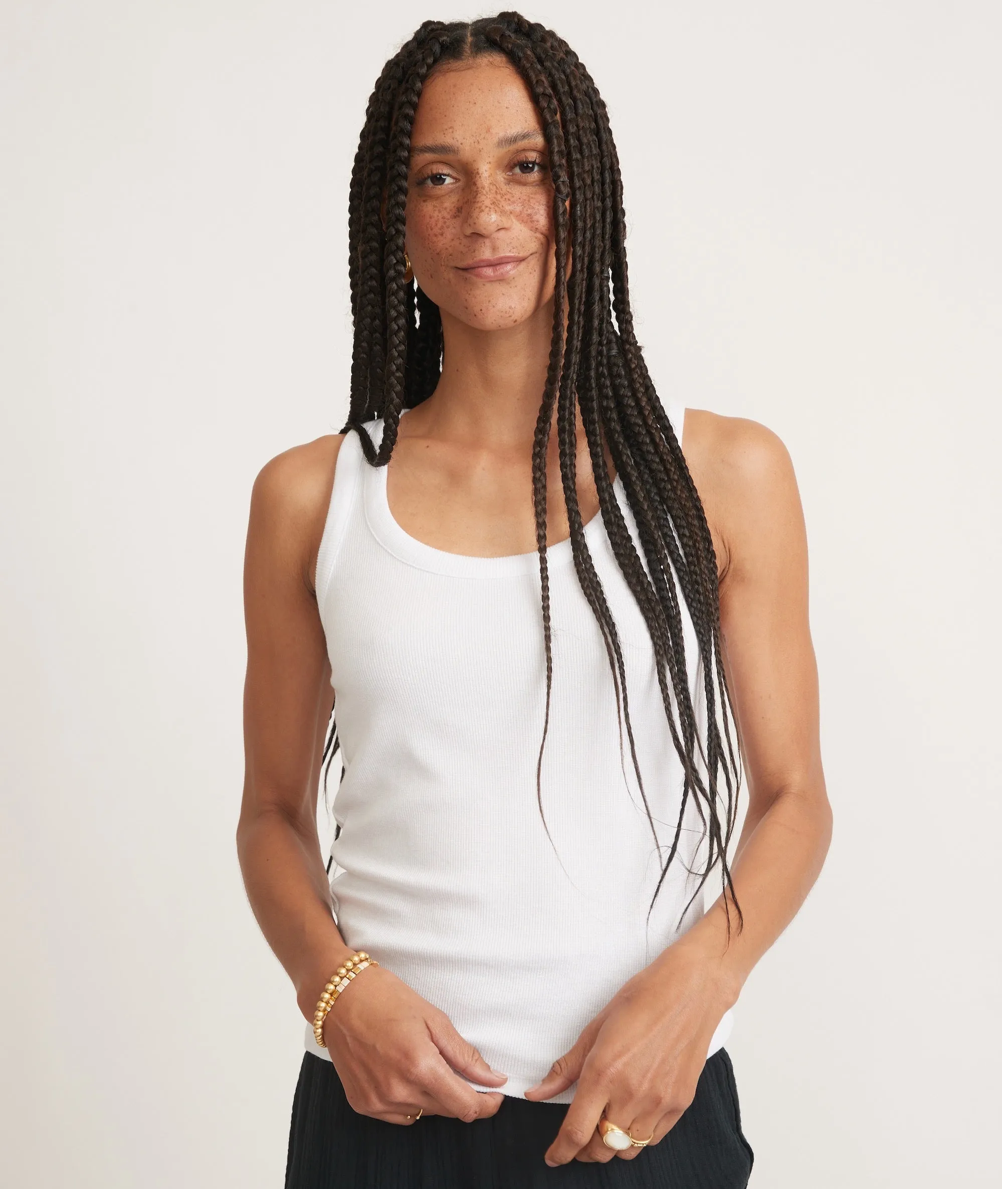 Lexi Rib Tank sold by Marine Layer product image thumbnail 3