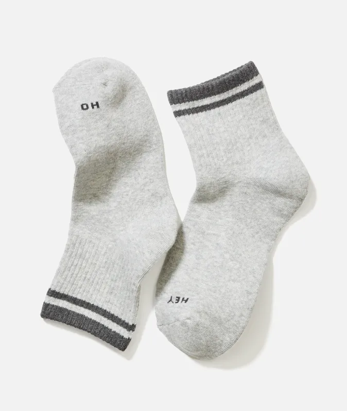 Quarter Gym Sock sold by Marine Layer