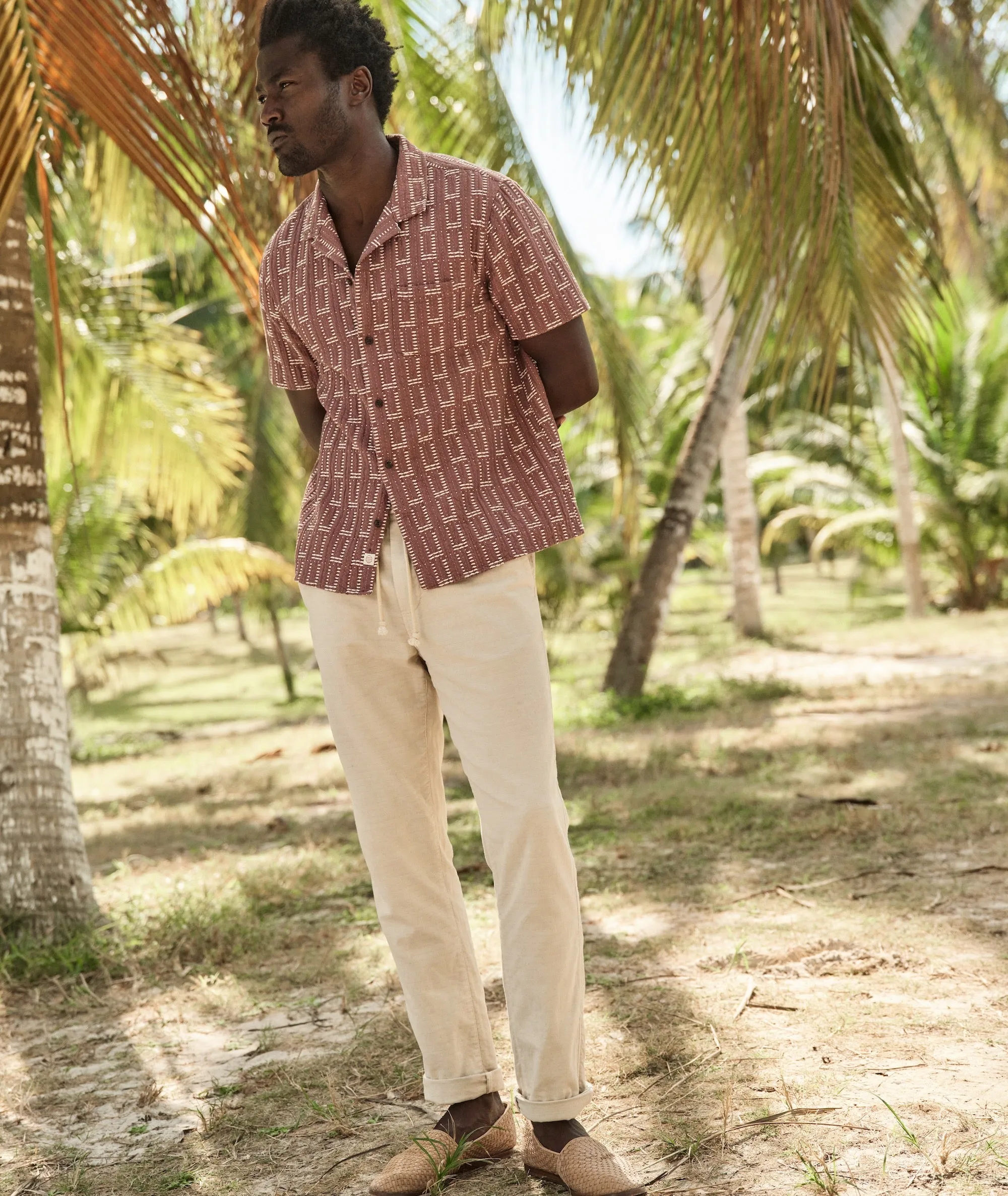 Dobby Resort Shirt sold by Marine Layer product image thumbnail 2