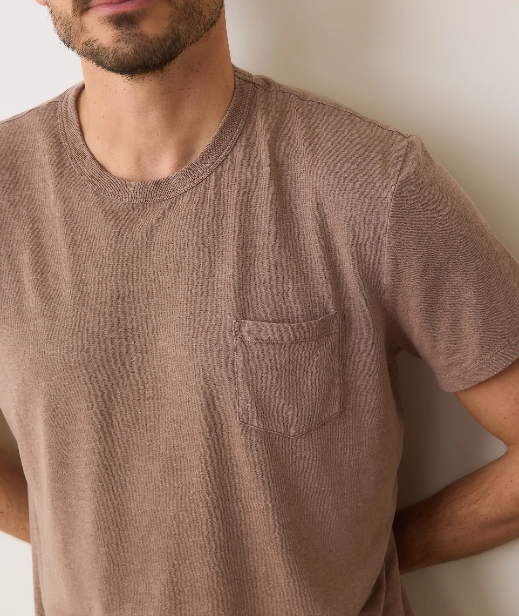 Relaxed Hemp Cotton Tee sold by Marine Layer product image thumbnail 3