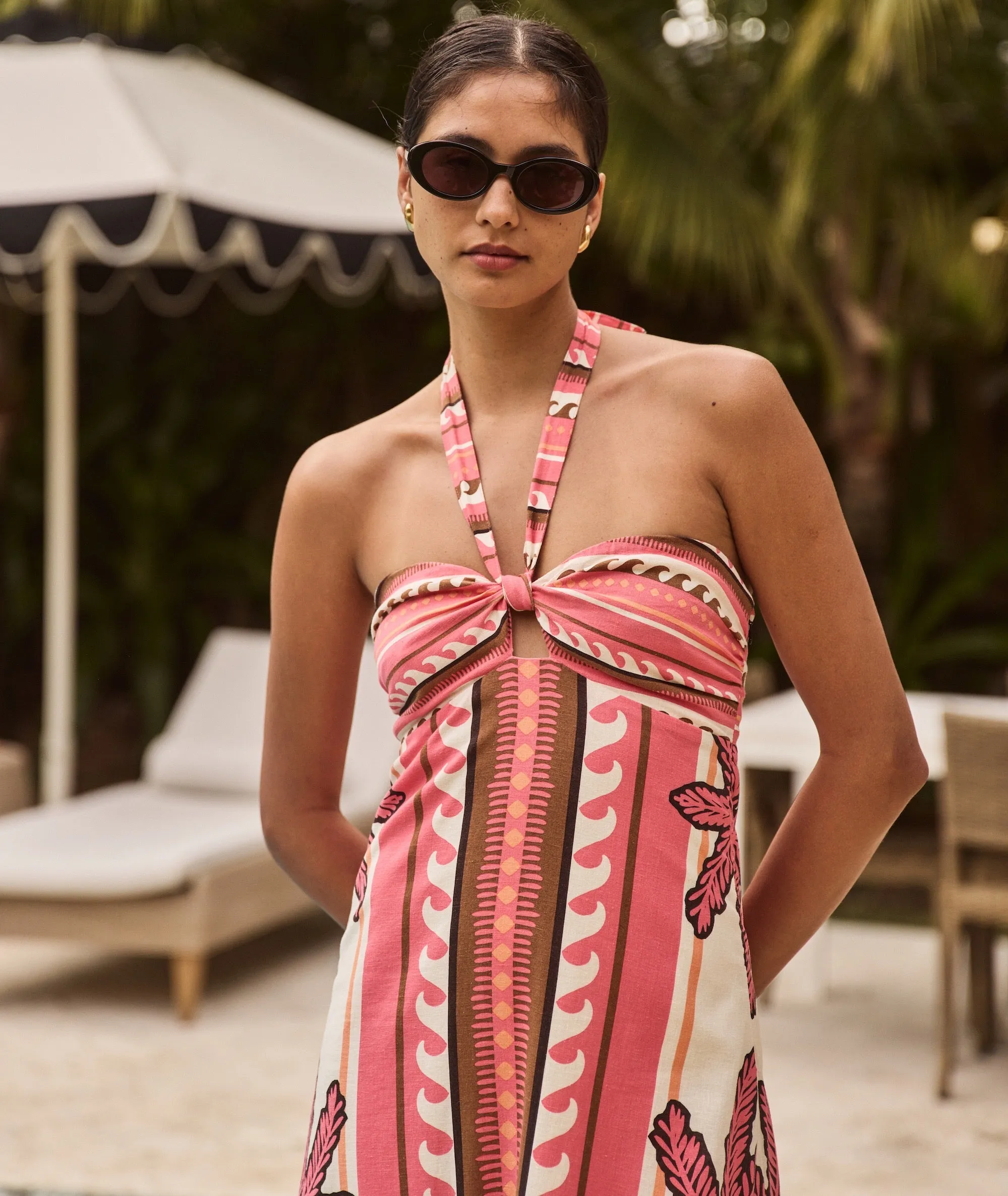 Canyon Halter Dress sold by Marine Layer product image thumbnail 3