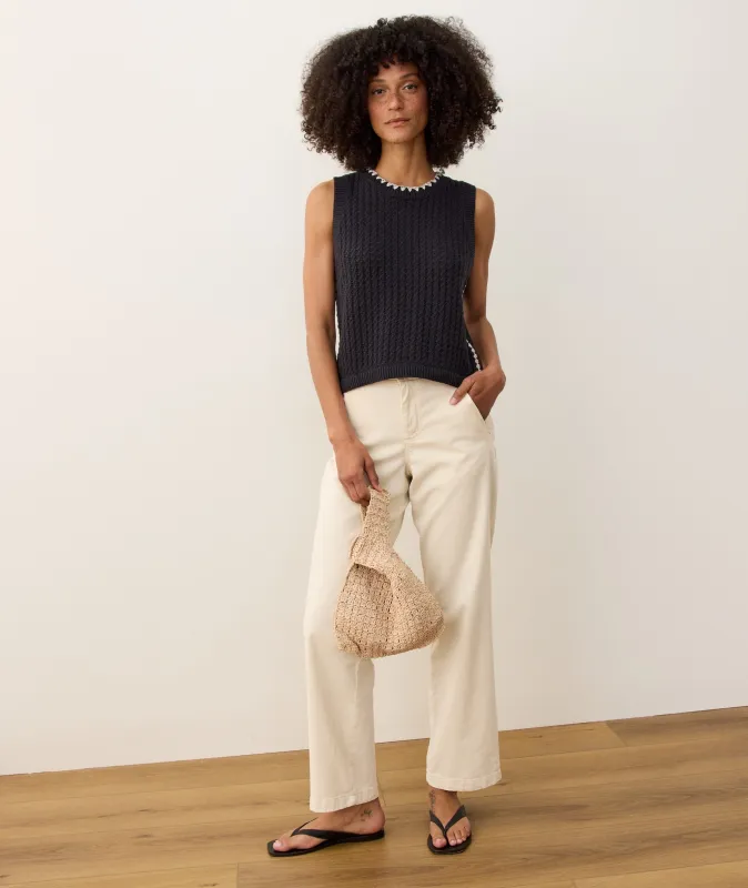 Clara Sweater Tank sold by Marine Layer