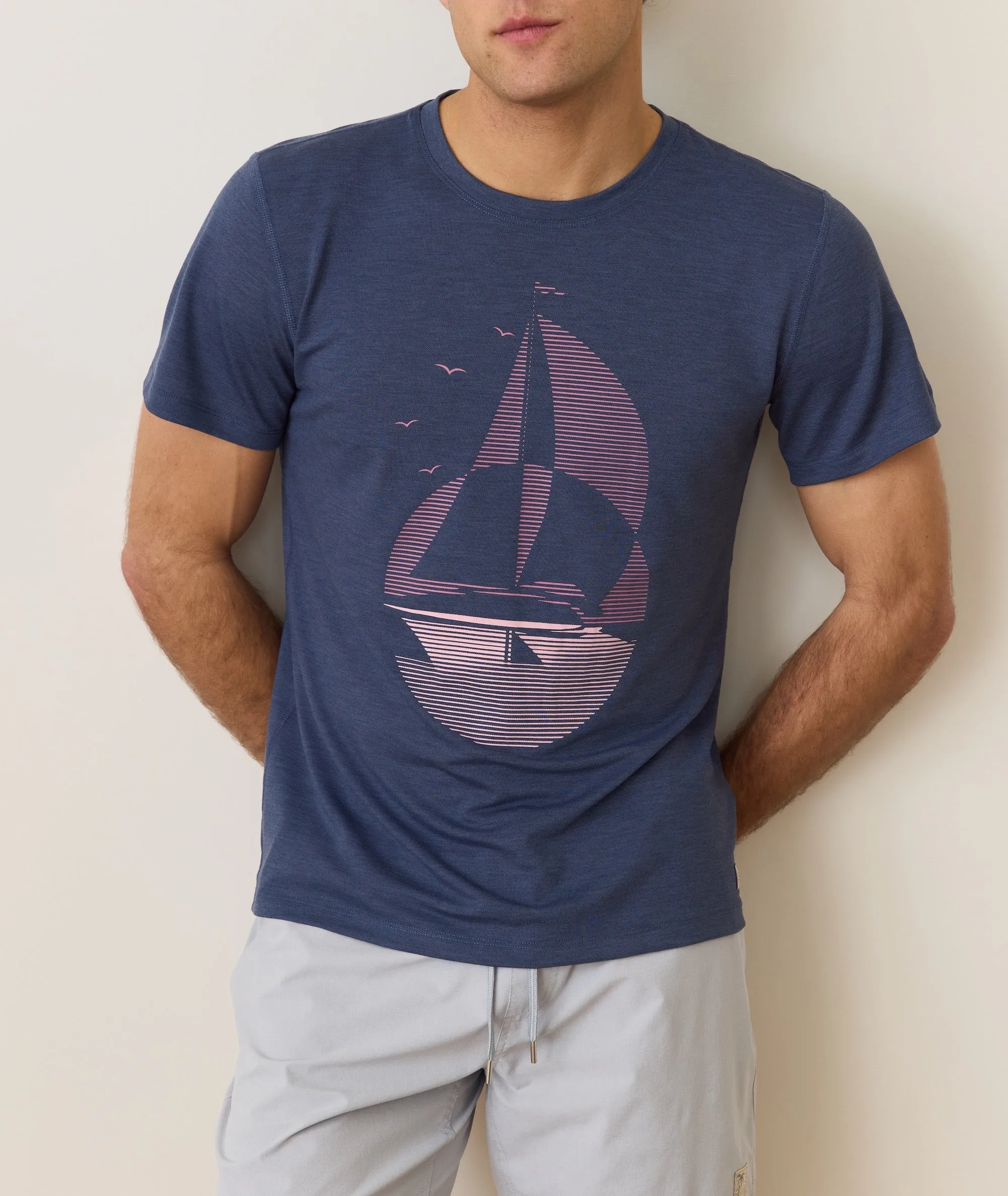 Air Crew Graphic Tee sold by Marine Layer product image thumbnail 2