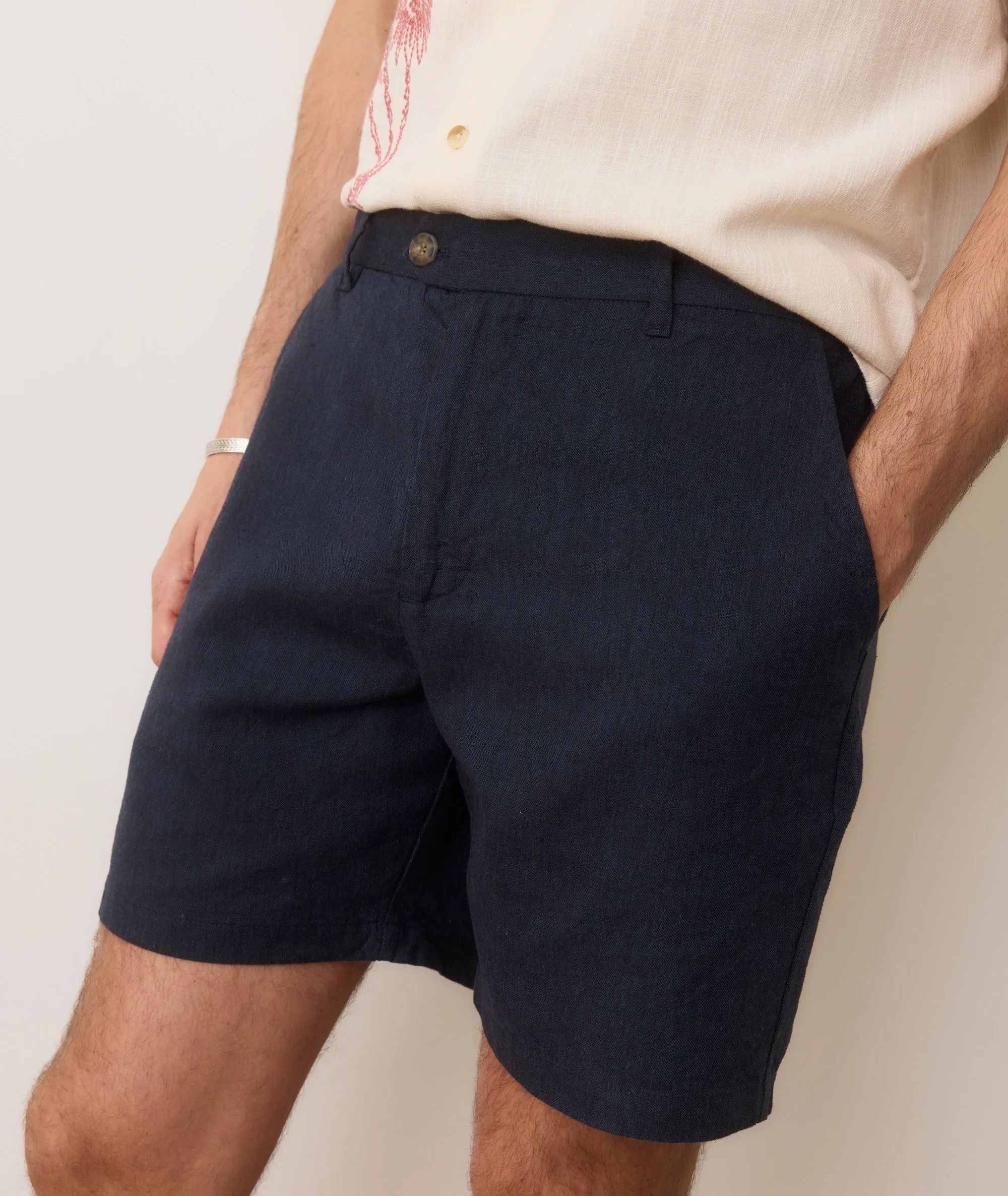 7" Hemp Resort Short sold by Marine Layer product image thumbnail 2