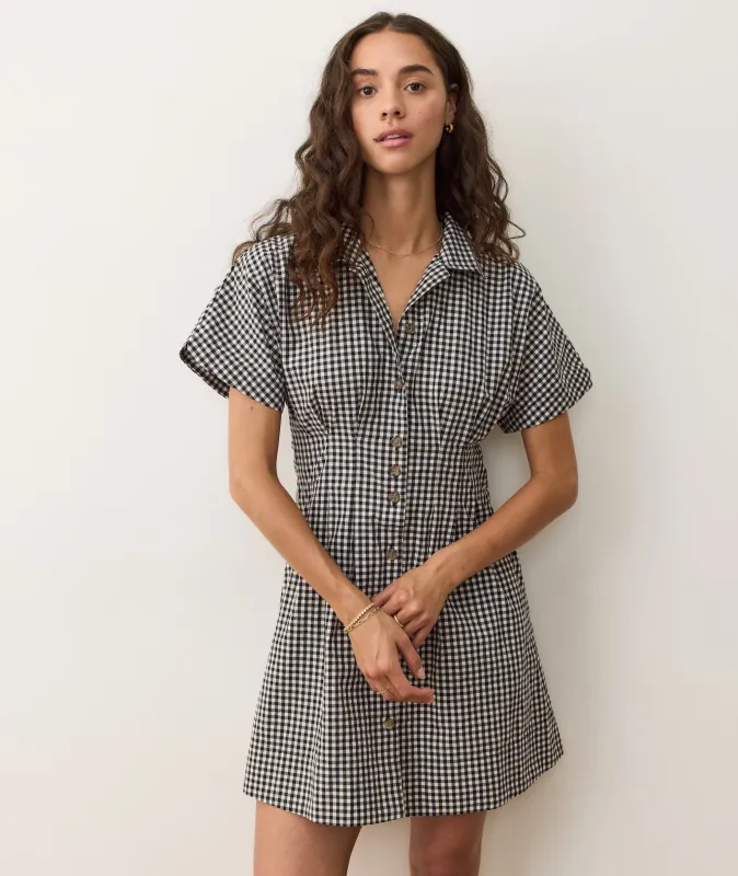 Arden Mini Shirt Dress sold by Marine Layer