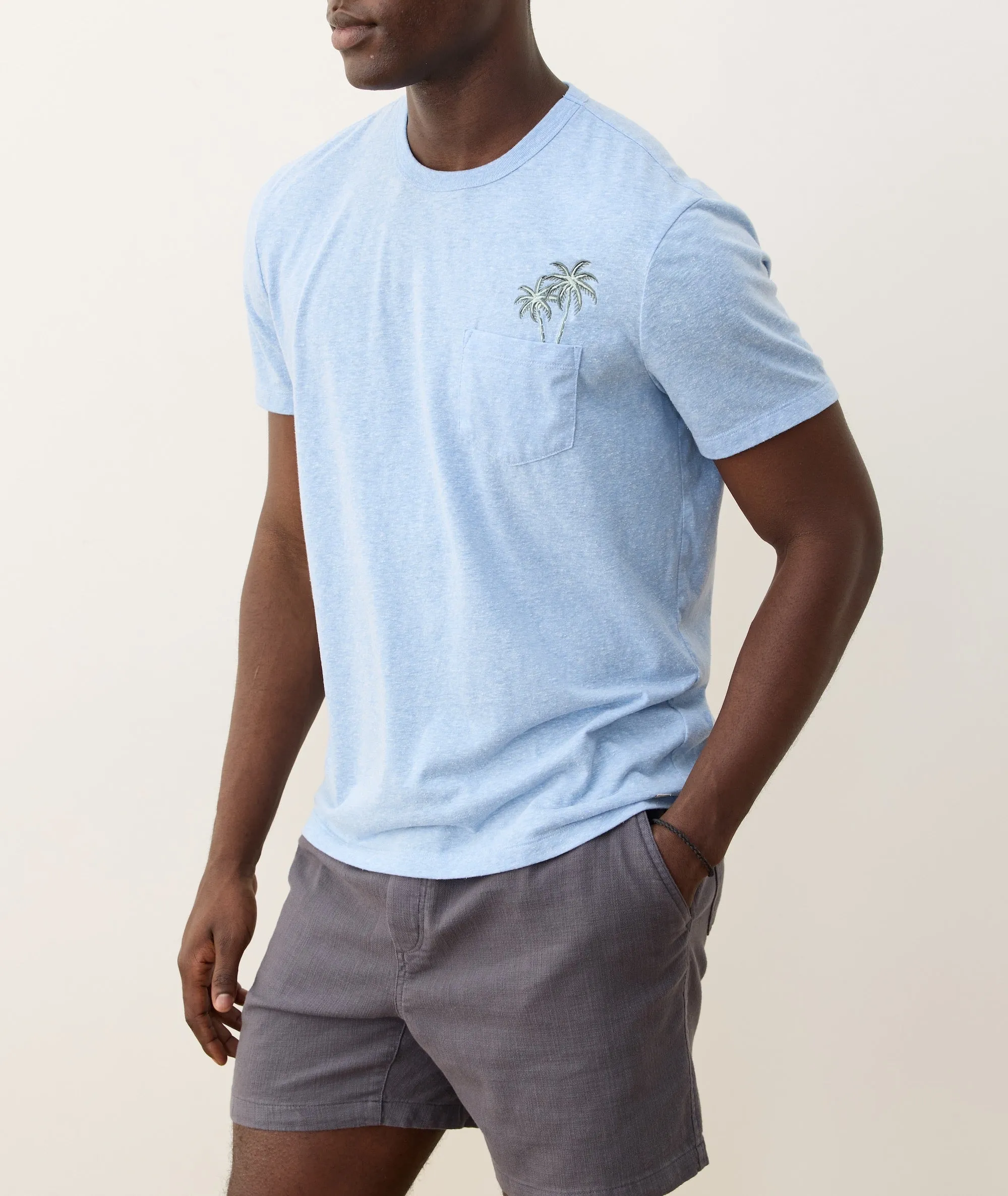 Signature Embroidered Pocket Tee sold by Marine Layer product image thumbnail 5