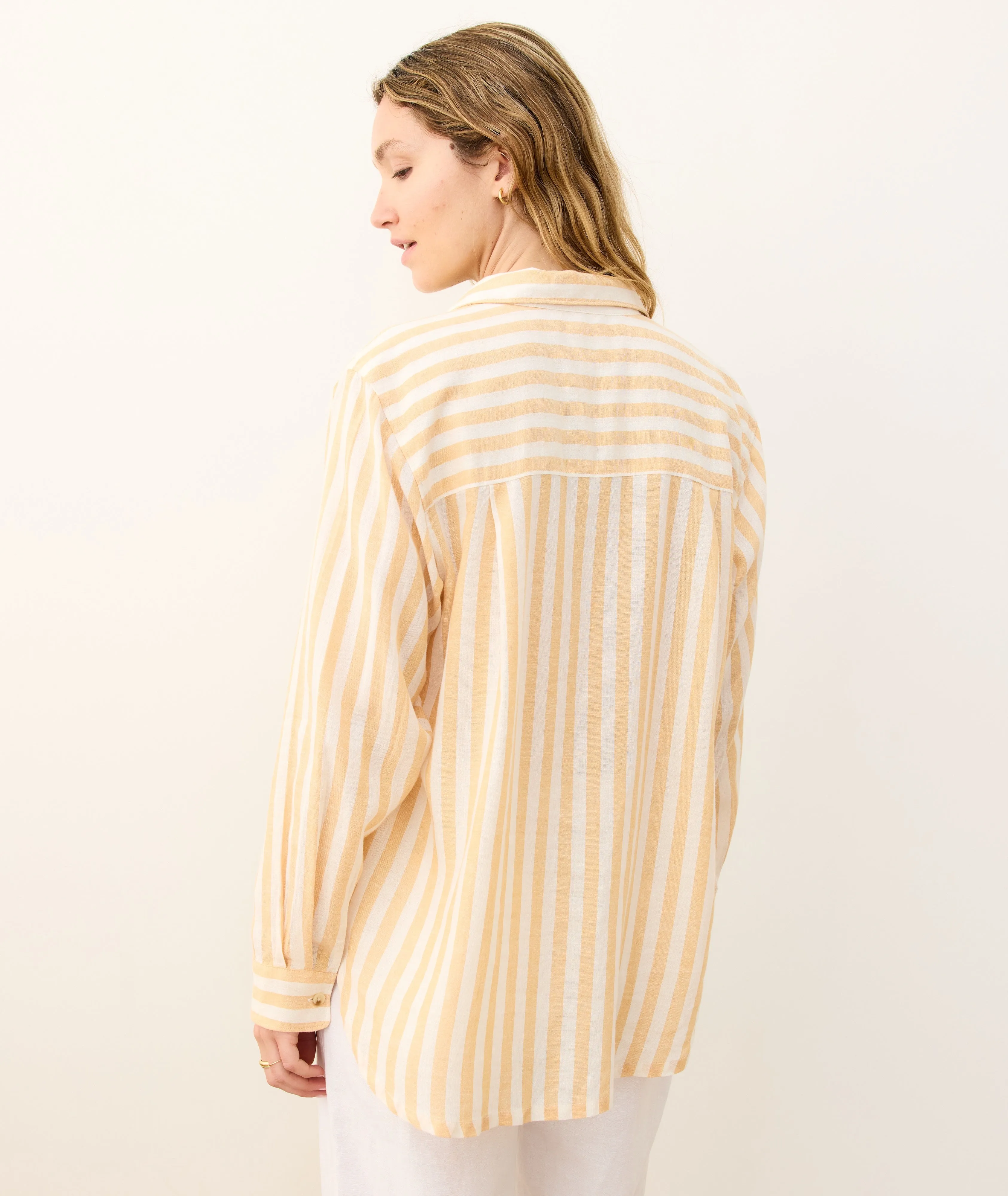 Jane Relaxed Linen Shirt sold by Marine Layer product image thumbnail 5