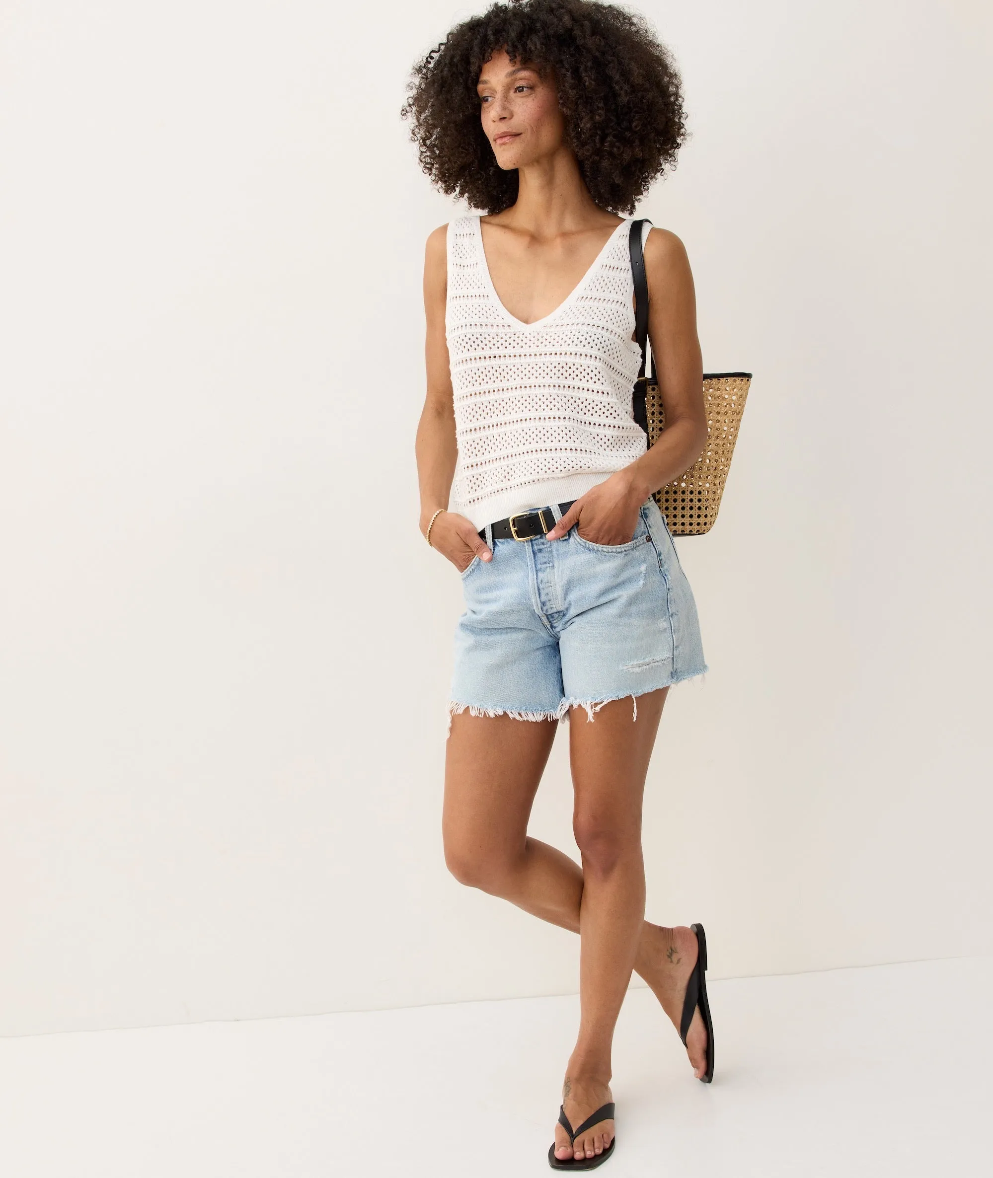 Stacy Sweater Tank sold by Marine Layer product image thumbnail 2