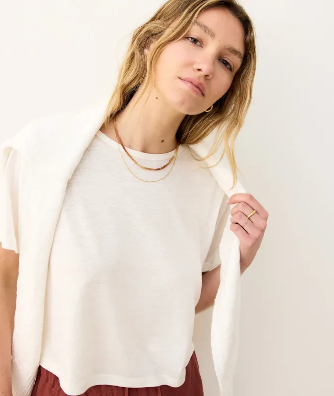 Hemp Crop Tee sold by Marine Layer