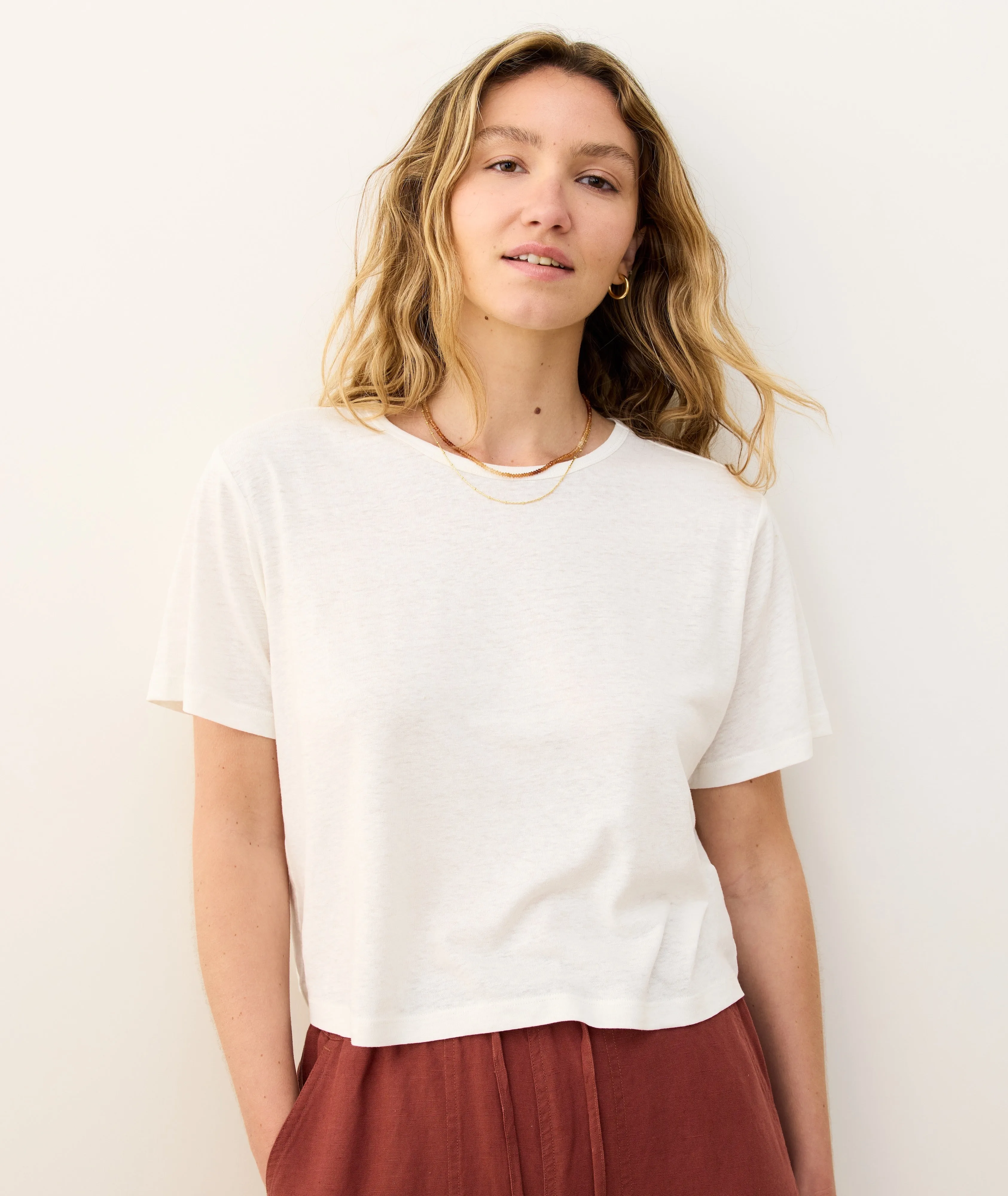 Hemp Crop Tee sold by Marine Layer product image thumbnail 3