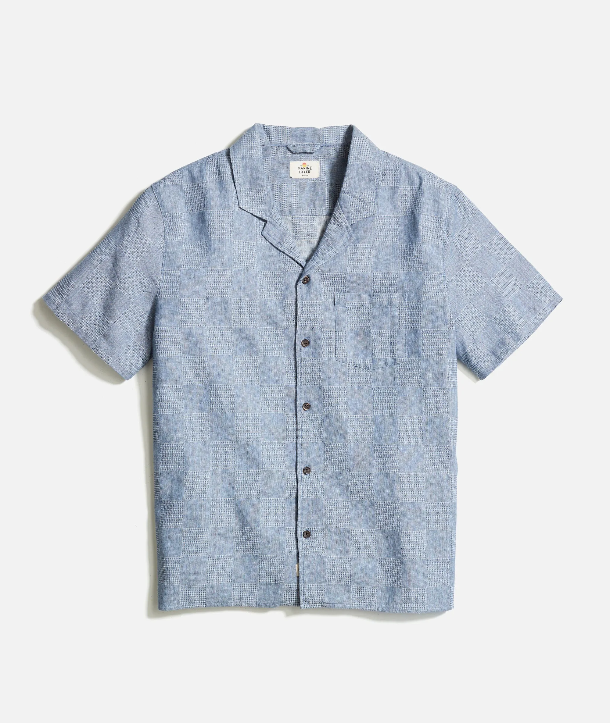 Textured Resort Shirt sold by Marine Layer