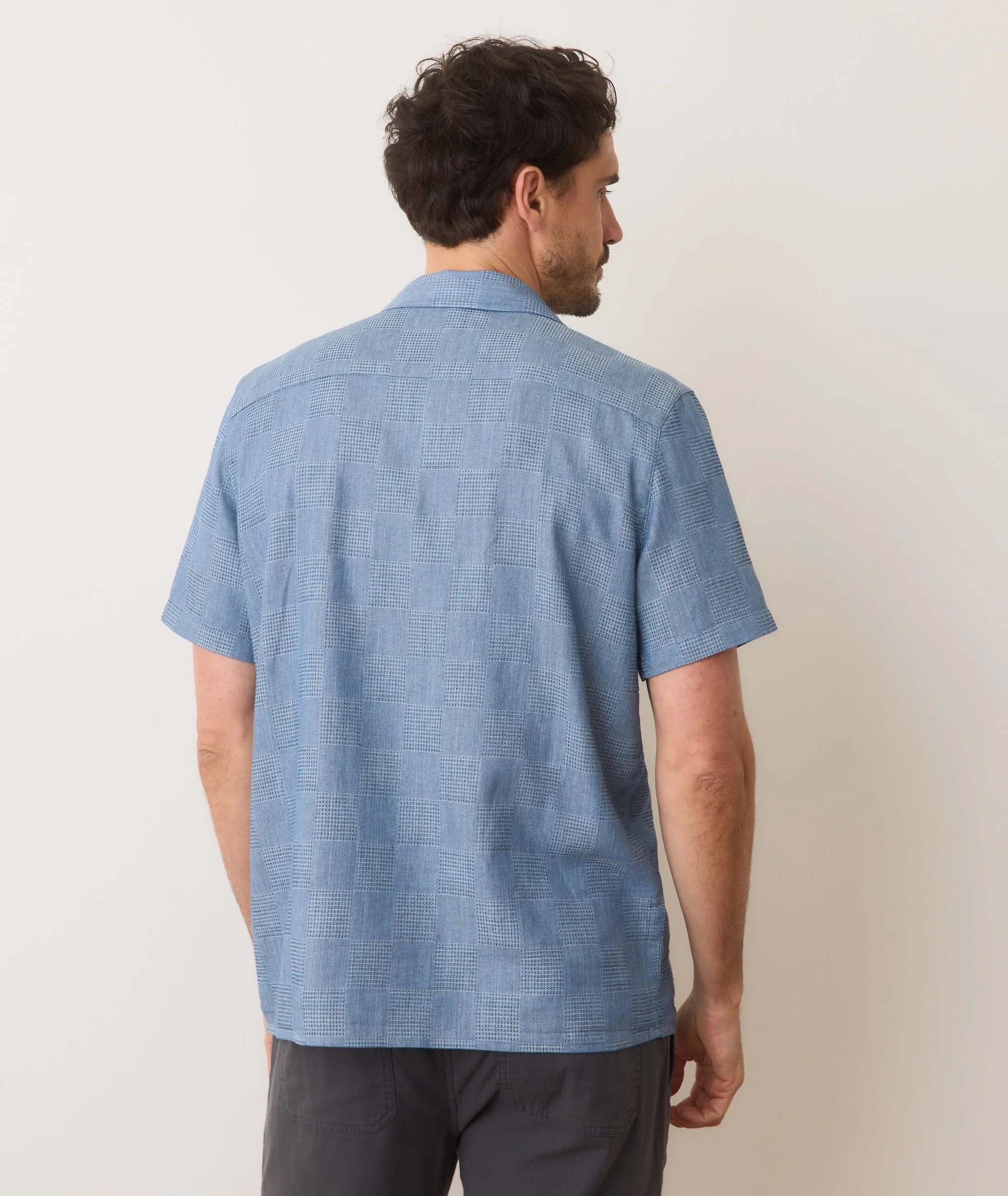 Textured Resort Shirt sold by Marine Layer product image thumbnail 5
