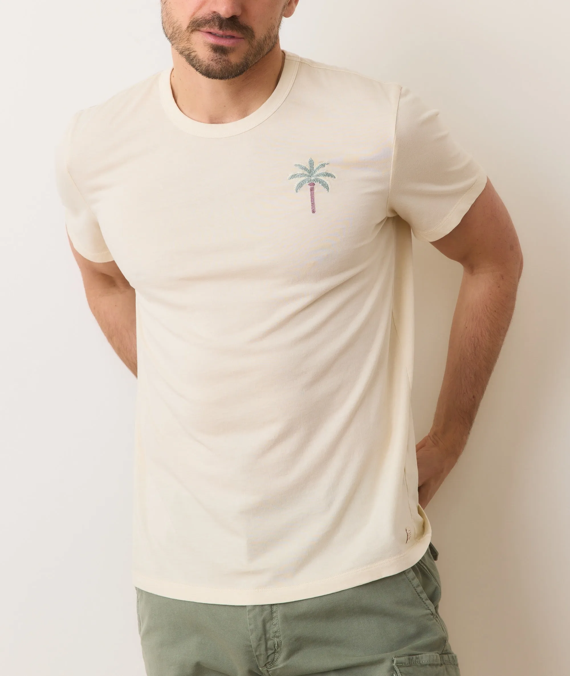 Signature Crew Graphic Tee sold by Marine Layer product image thumbnail 3