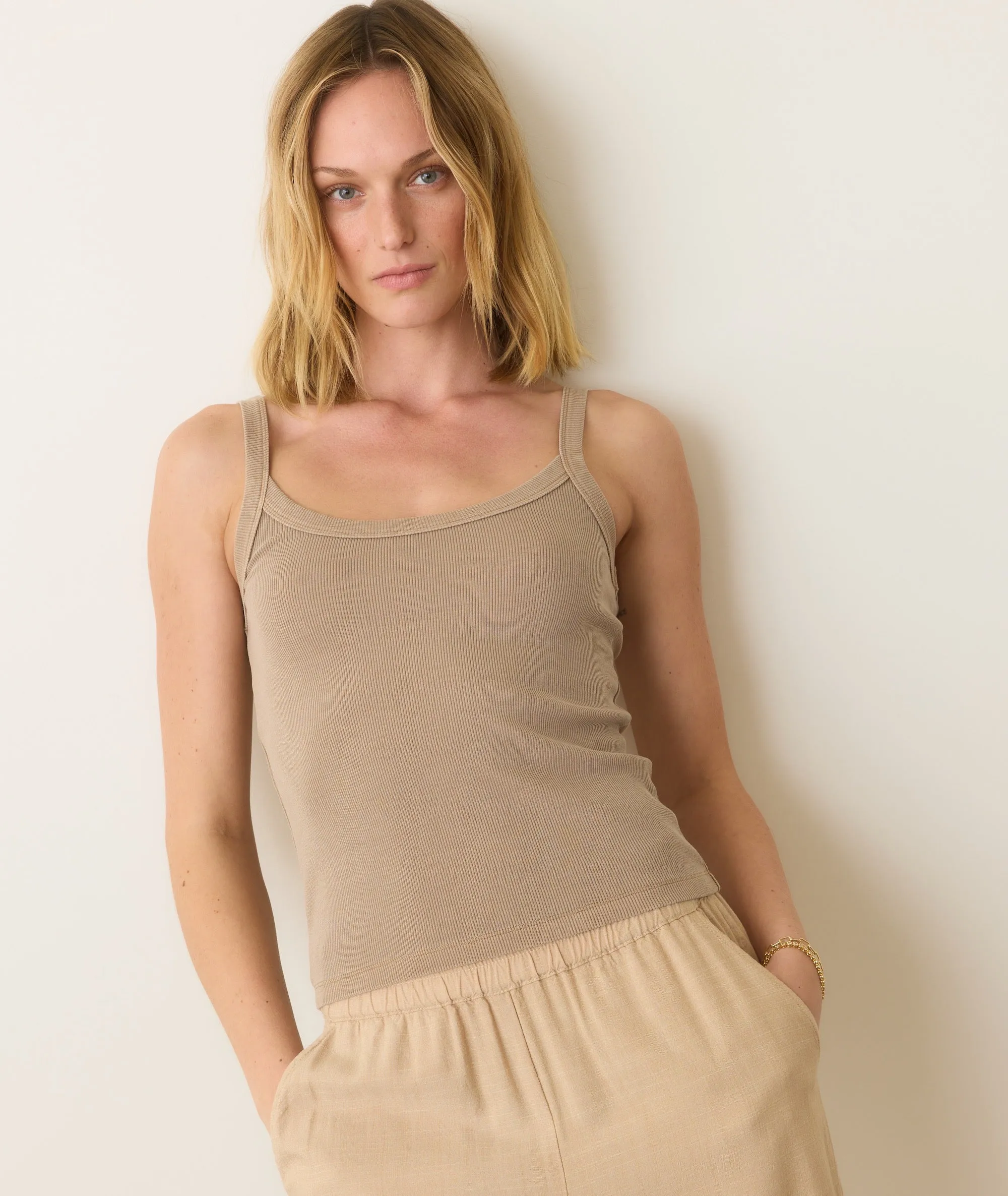 Lexi Rib Sun-In Cami sold by Marine Layer