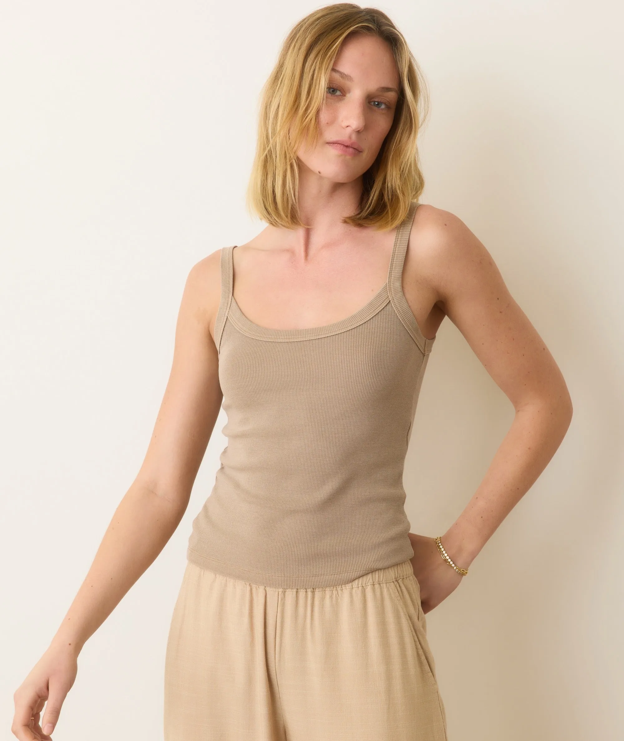 Lexi Rib Sun-In Cami sold by Marine Layer product image thumbnail 2