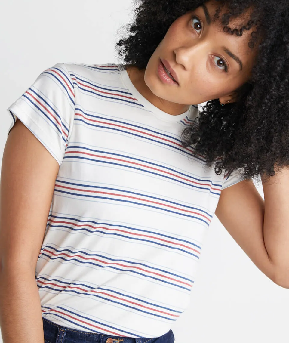 Swing Crew in Retro Stripe sold by Marine Layer product image thumbnail 2