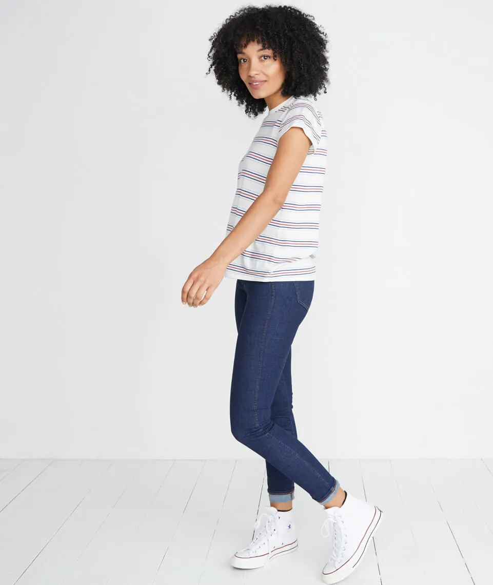 Swing Crew in Retro Stripe sold by Marine Layer product image thumbnail 4