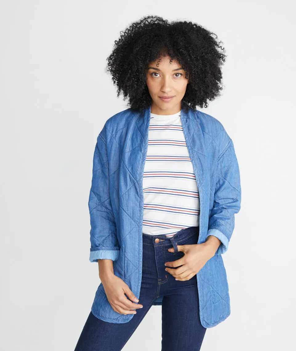 Swing Crew in Retro Stripe sold by Marine Layer product image thumbnail 5