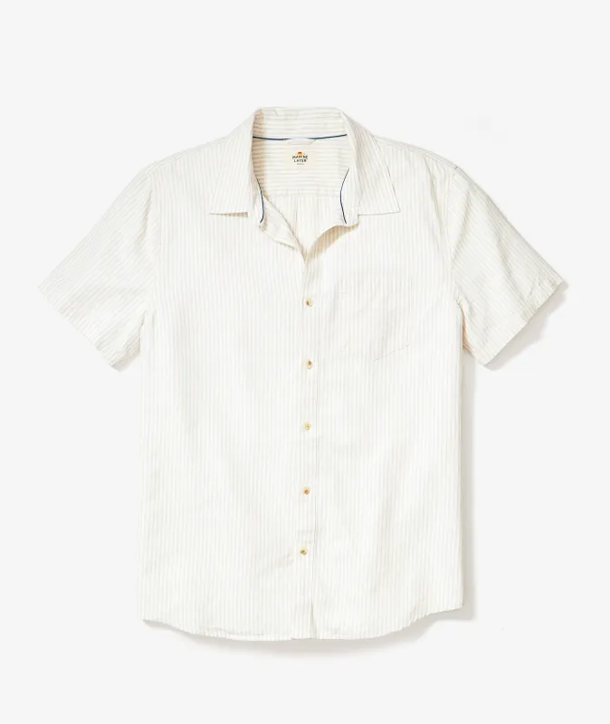 Better-Than-Linen Short Sleeve Shirt sold by Marine Layer