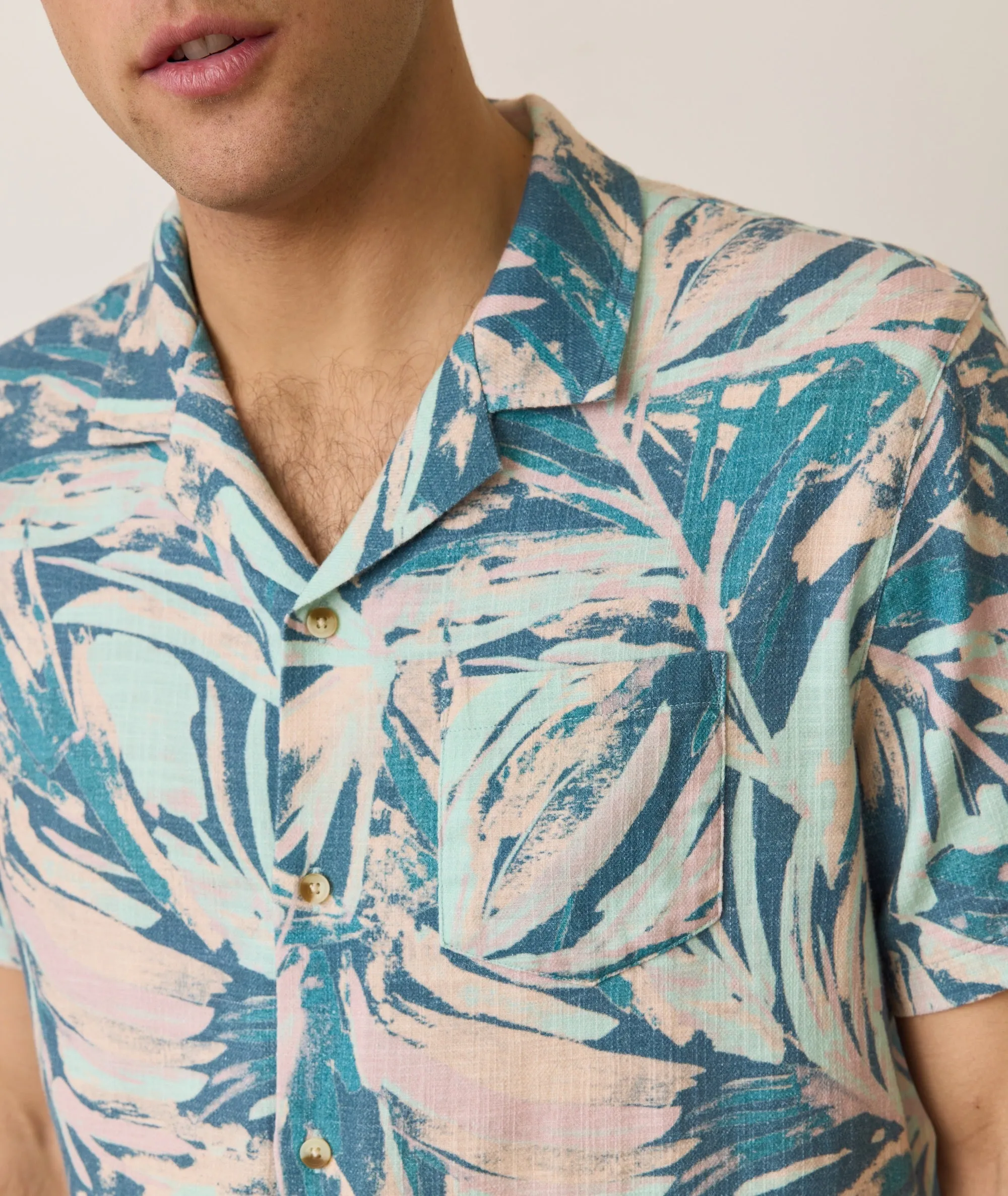 Stretch Selvage Resort Shirt sold by Marine Layer product image thumbnail 4