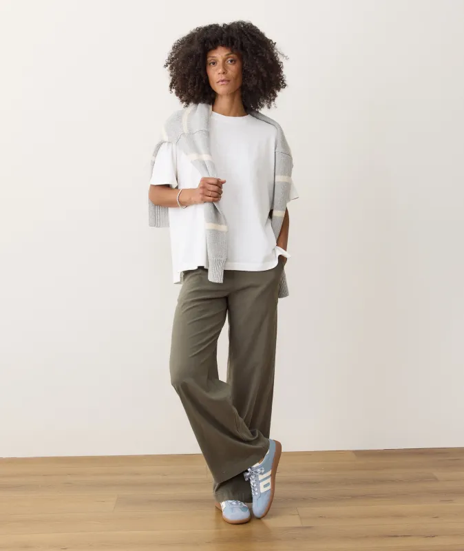 Sadie Vintage Slub Oversized Tee sold by Marine Layer