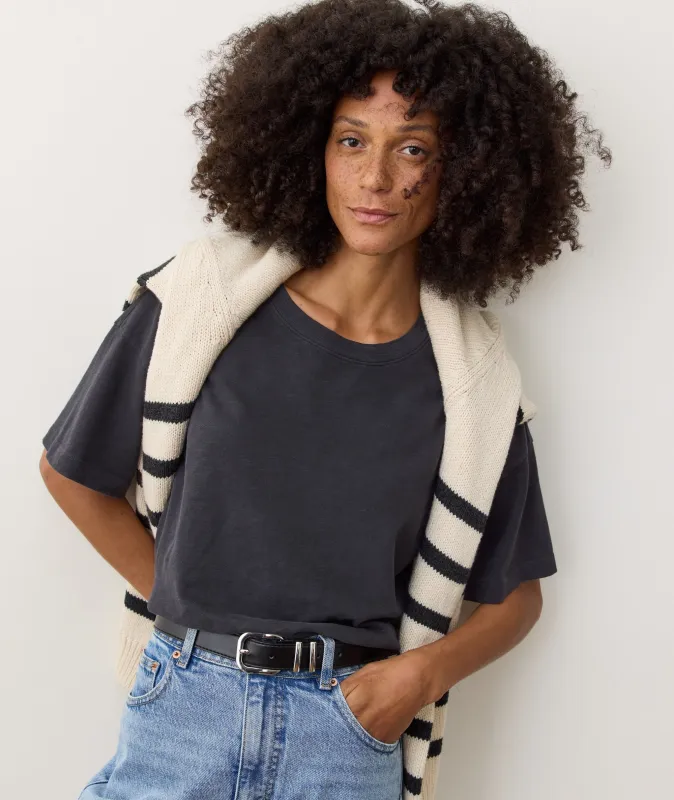 Sadie Vintage Slub Oversized Tee sold by Marine Layer