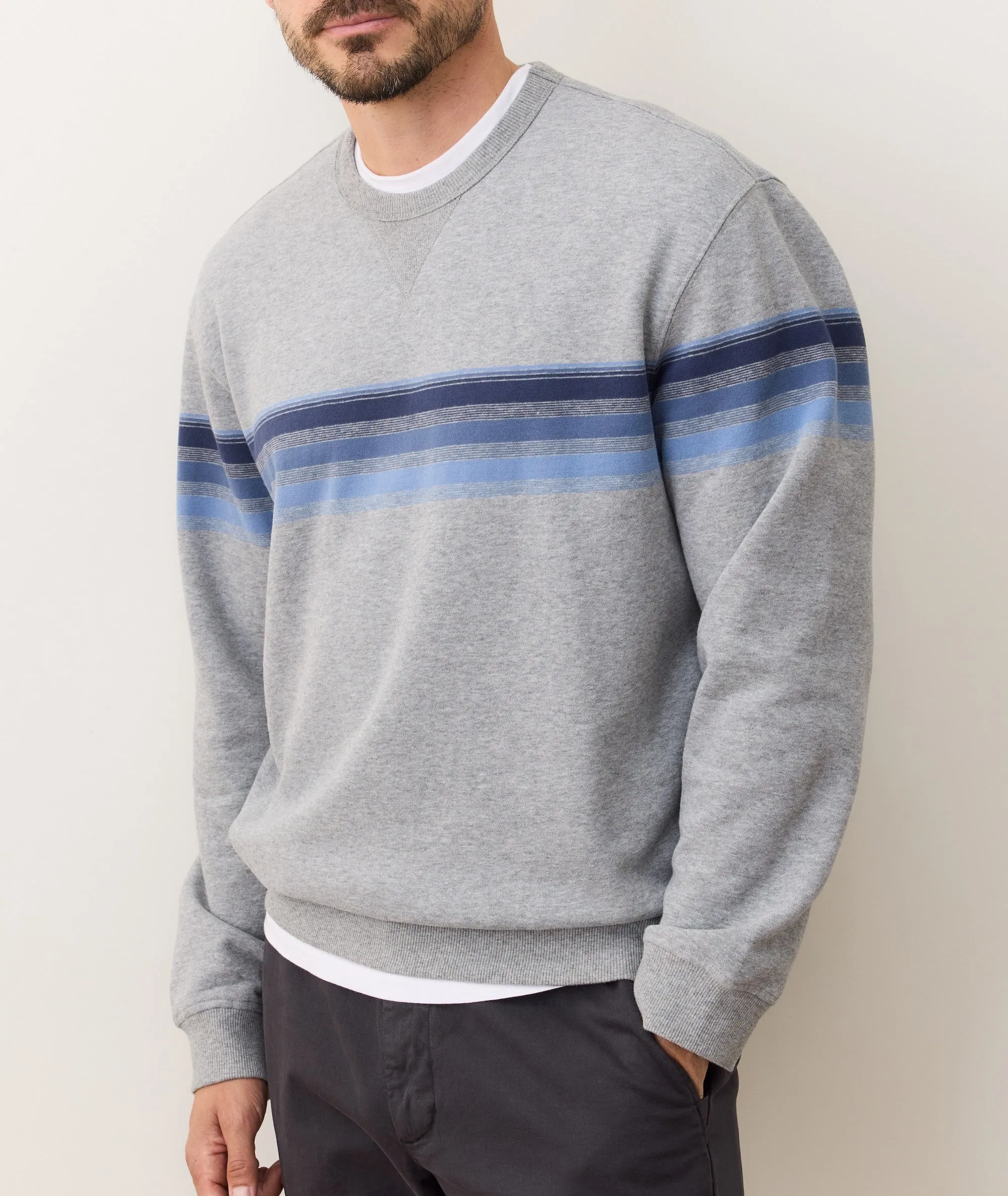 Cloud 9 Fleece Relaxed Crewneck sold by Marine Layer product image thumbnail 5
