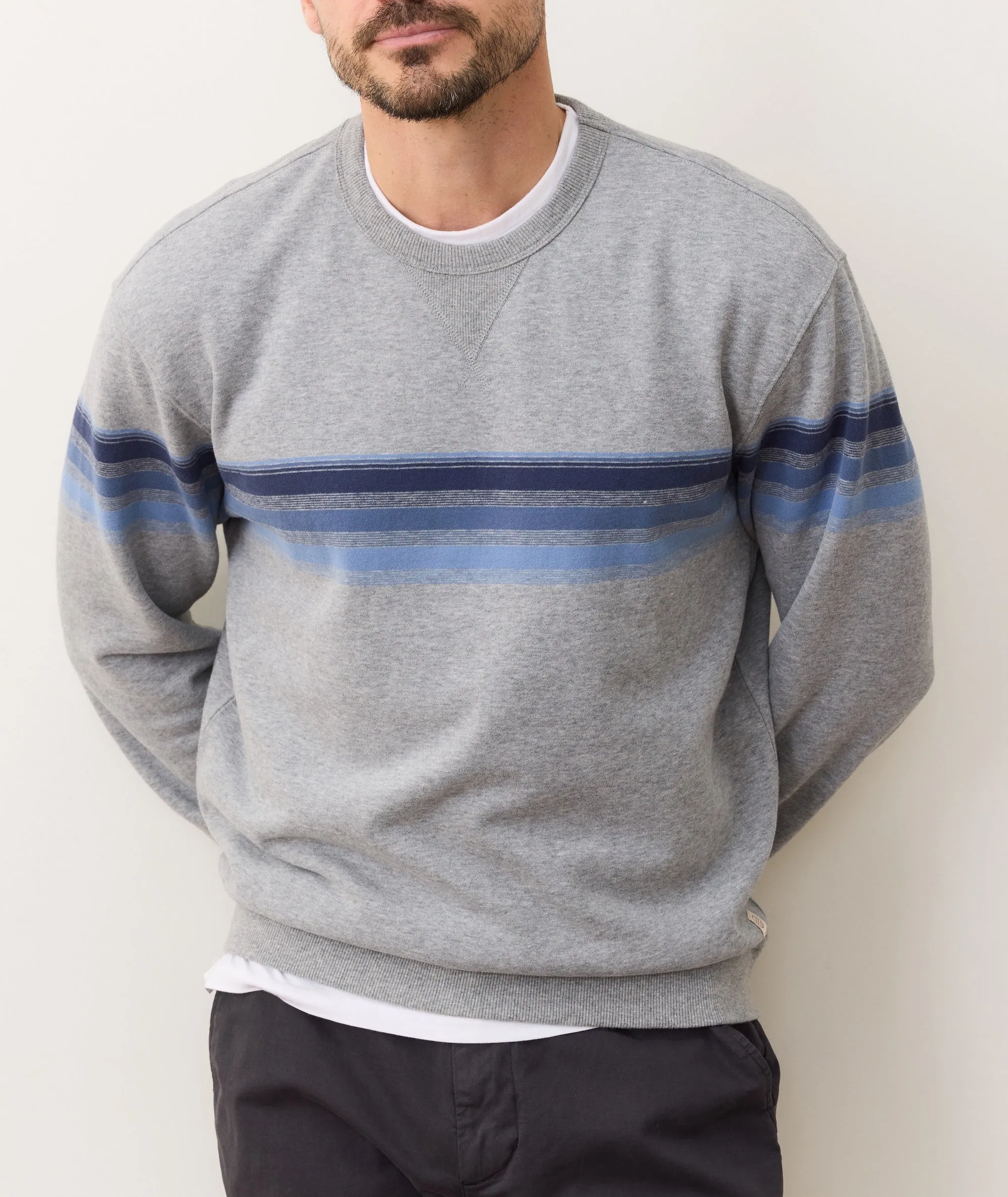 Cloud 9 Fleece Relaxed Crewneck sold by Marine Layer product image thumbnail 2