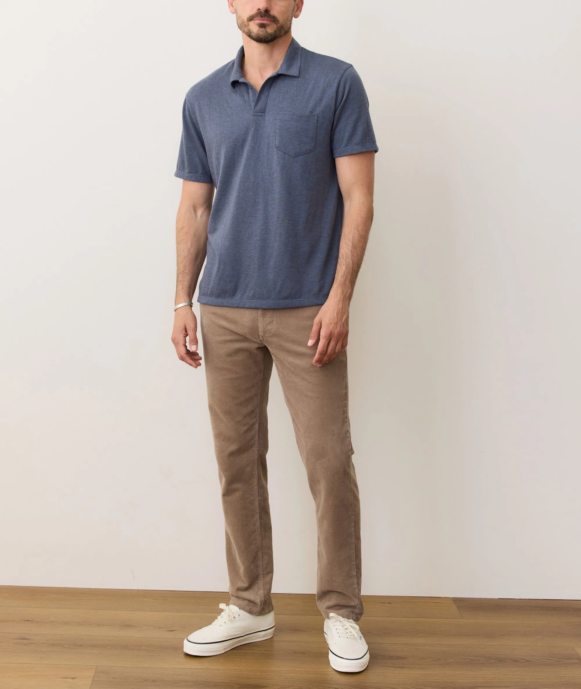 Jacquard Resort Polo sold by Marine Layer product image thumbnail 5