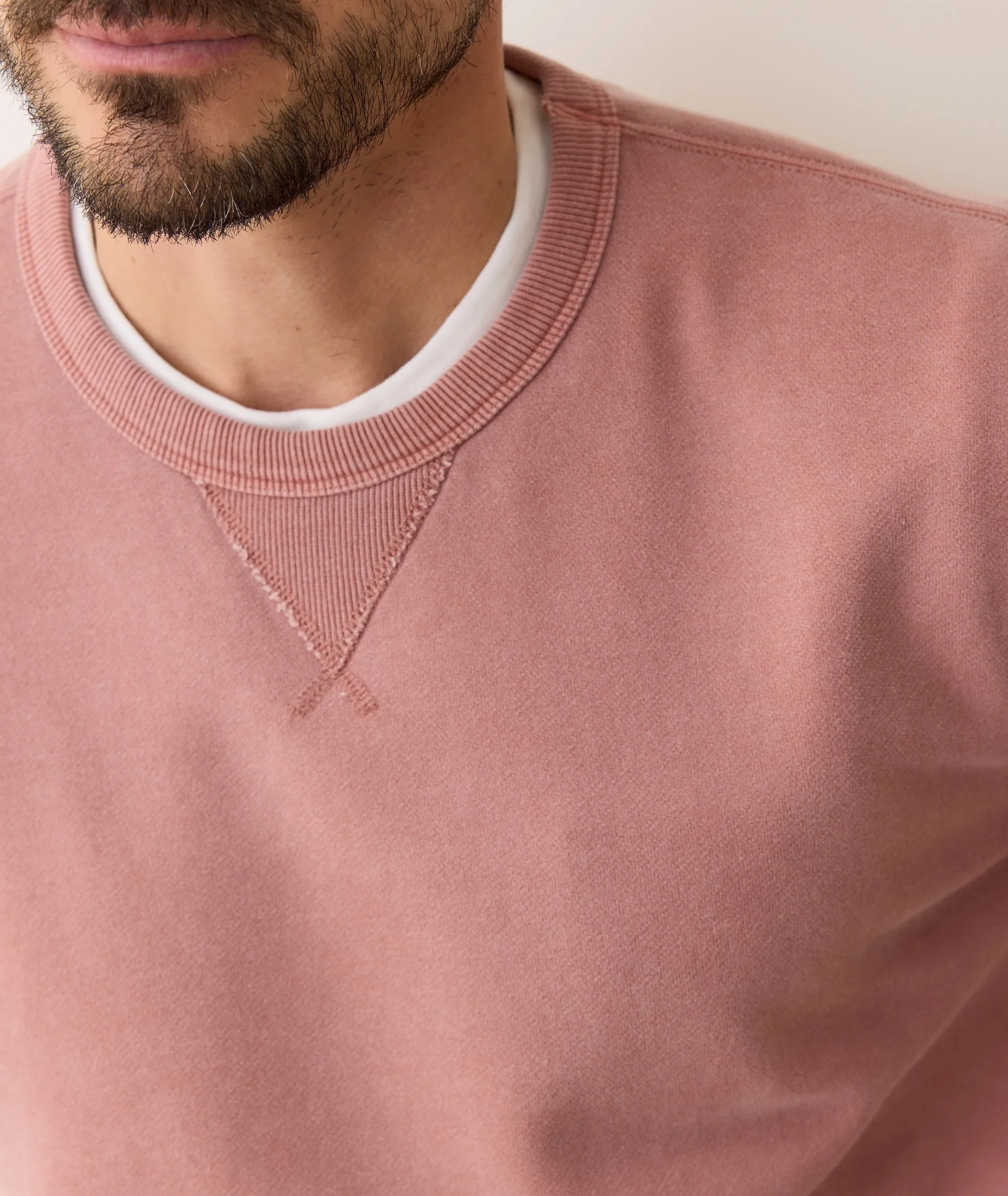 Cloud 9 Fleece Relaxed Crewneck sold by Marine Layer product image thumbnail 4