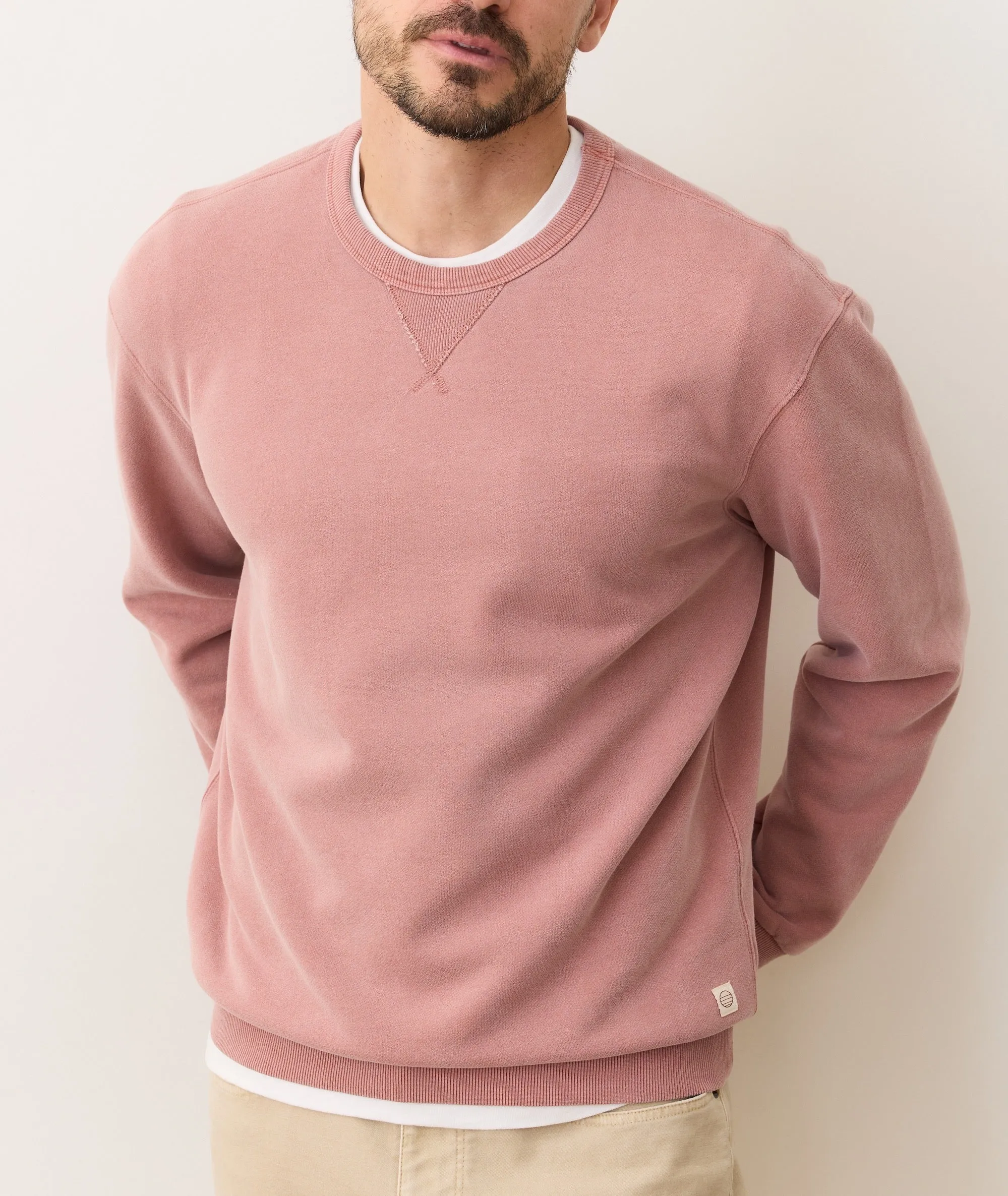 Cloud 9 Fleece Relaxed Crewneck sold by Marine Layer product image thumbnail 2