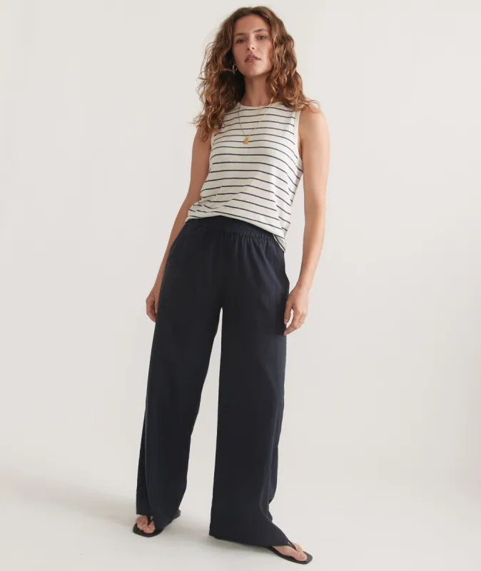 Allison Hemp Trouser sold by Marine Layer
