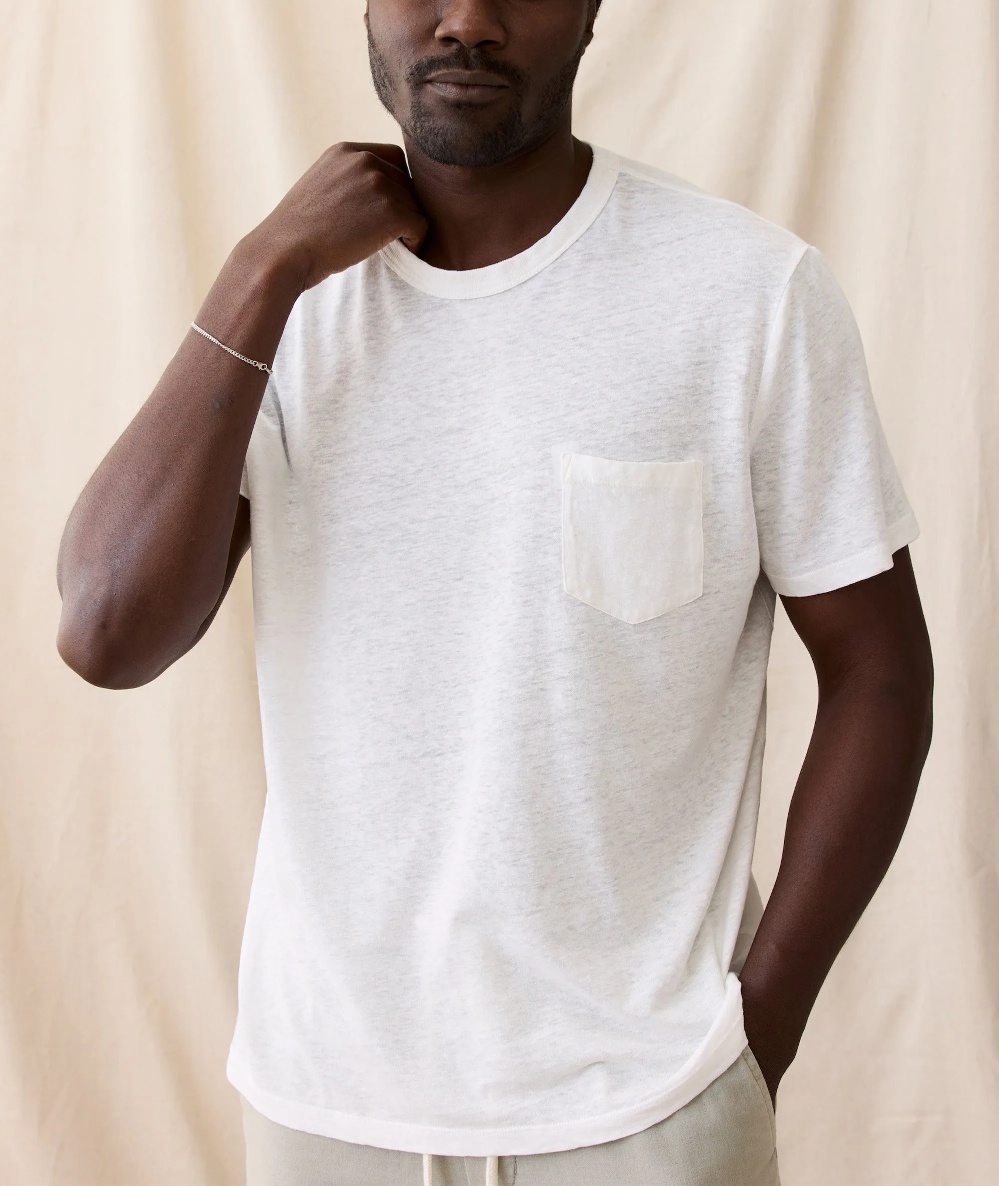 Relaxed Hemp Cotton Tee sold by Marine Layer product image thumbnail 2