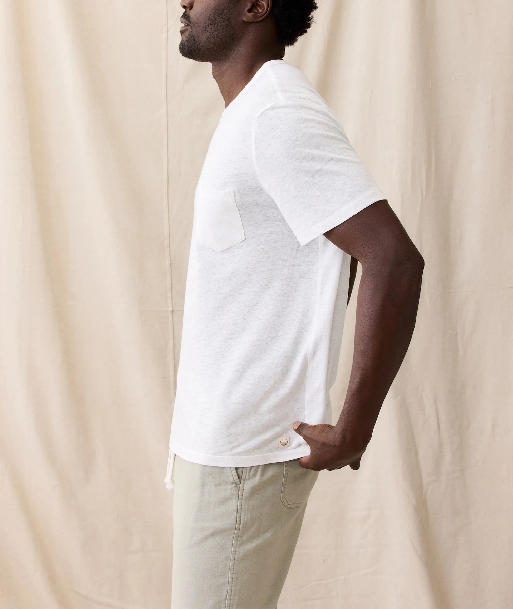 Relaxed Hemp Cotton Tee sold by Marine Layer product image thumbnail 3