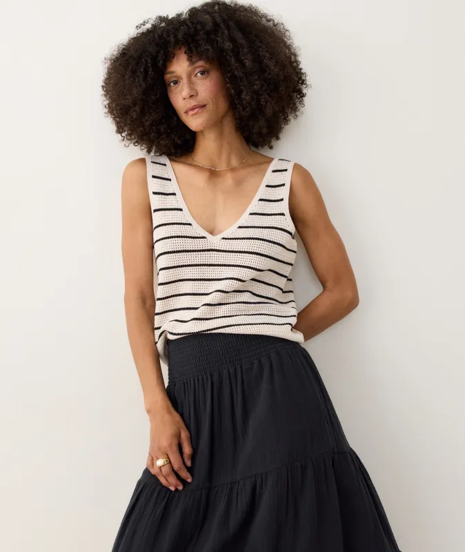 Stacy Sweater Tank sold by Marine Layer