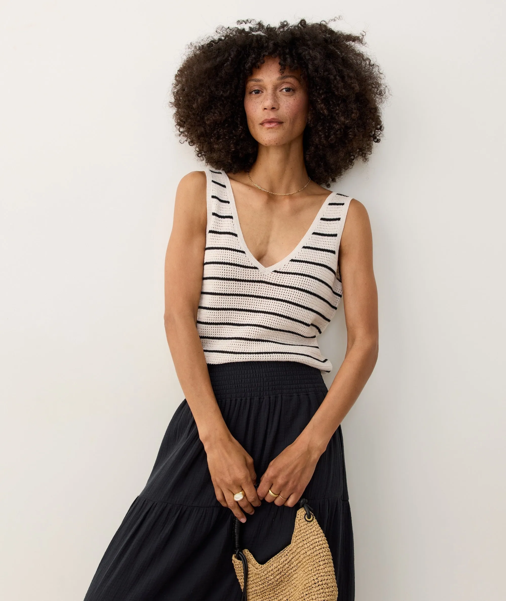 Stacy Sweater Tank sold by Marine Layer product image thumbnail 3