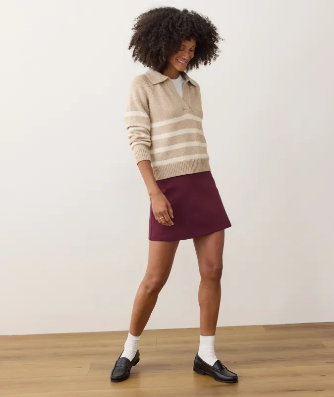 Nova Mini Skirt sold by Marine Layer