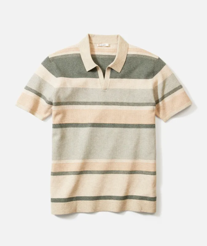 Liam Sweater Polo sold by Marine Layer