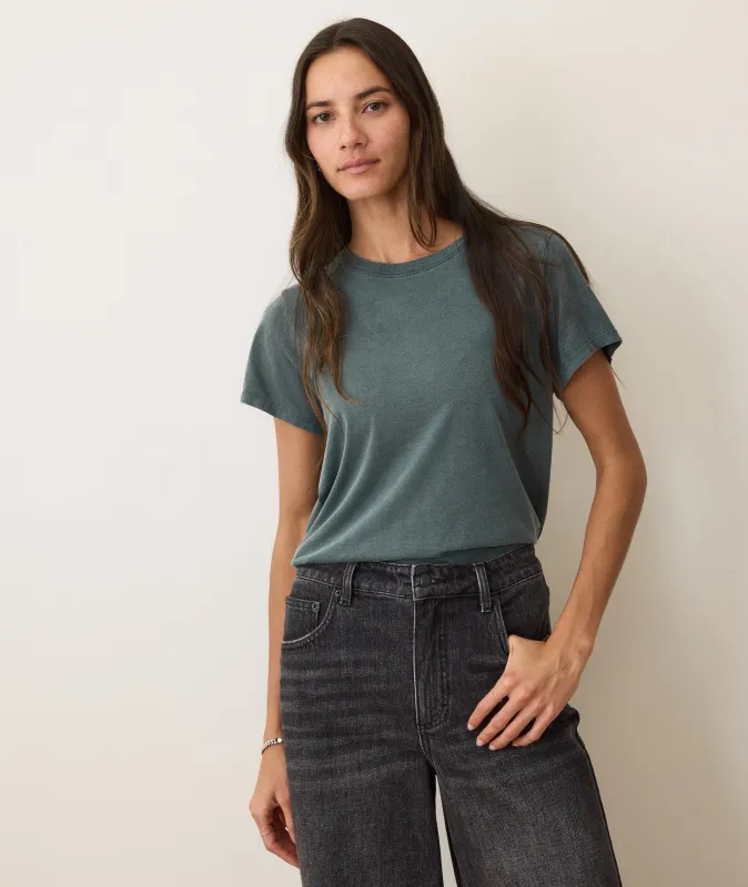 Swing Crew Tee sold by Marine Layer